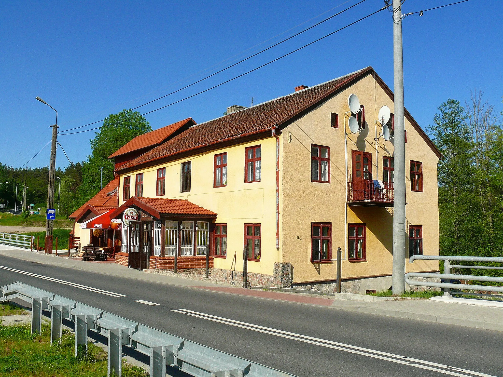 Photo showing: Mazury - zajazd -młyn Babięta