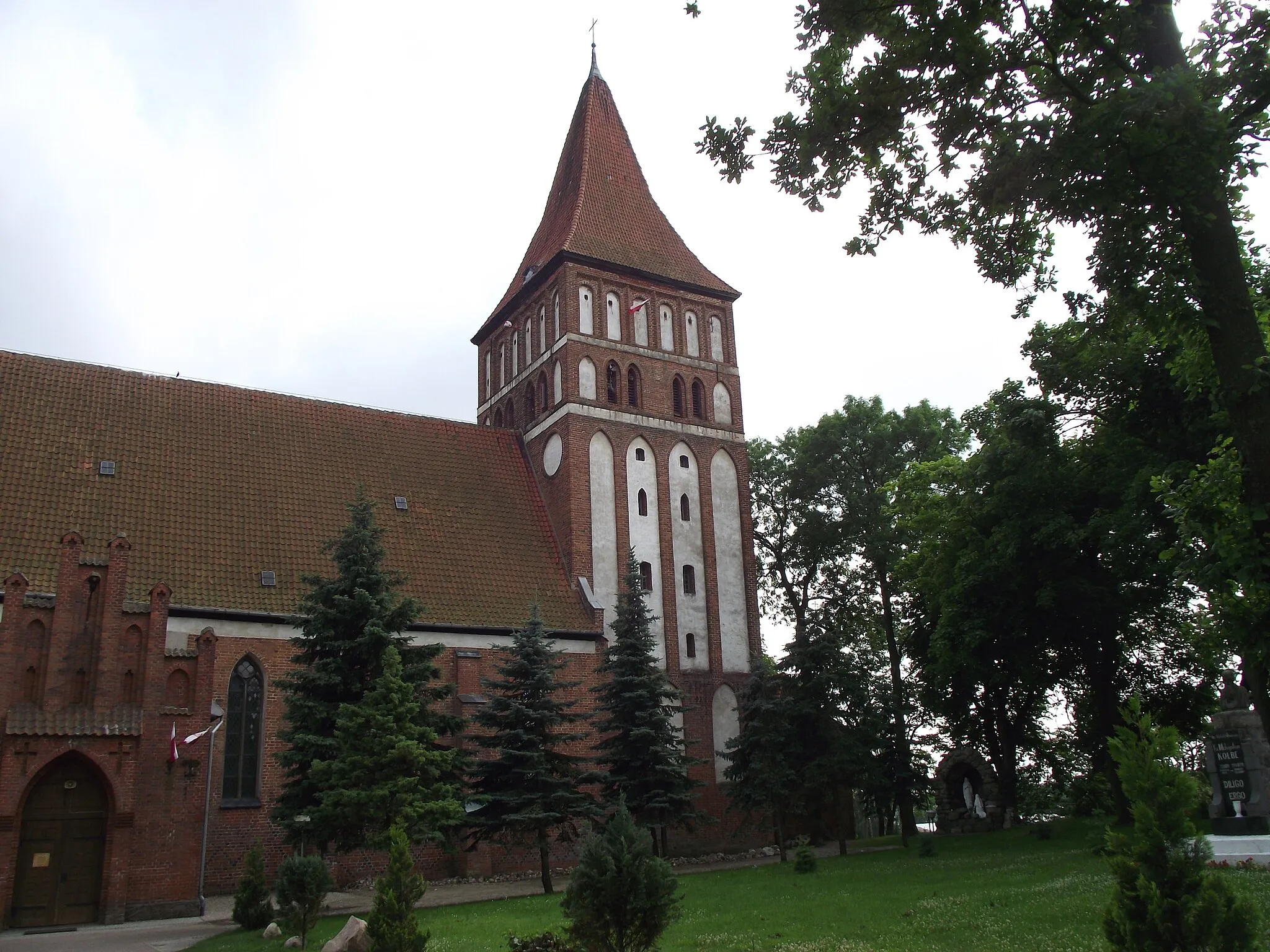 Photo showing: Zalewo - gotycki kościół pw. św. Jana [ XIV w.]