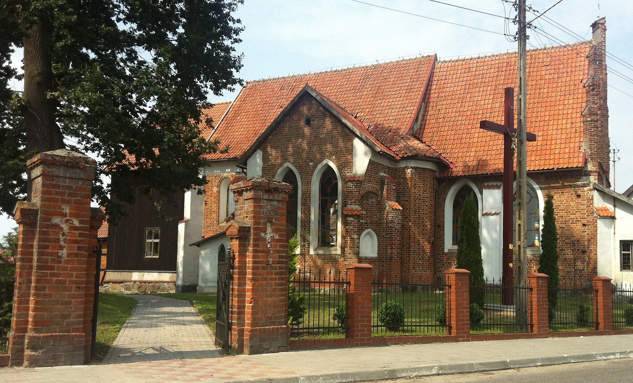 Photo showing: Wilczęta - kościół parafialny p.w. Przemienienia Pańskiego, 1330-1350, 1665, XVIII w.