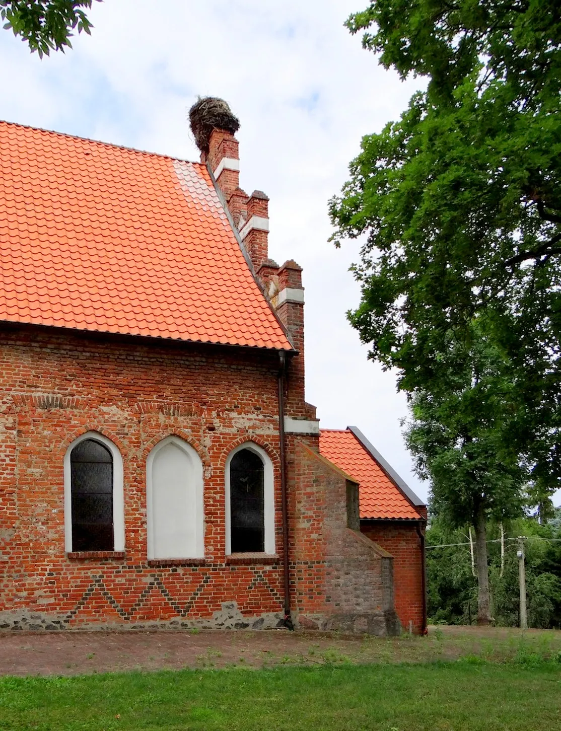 Photo showing: Stary Dzierzgoń. Kościół Wniebowstąpienia Pańskiego