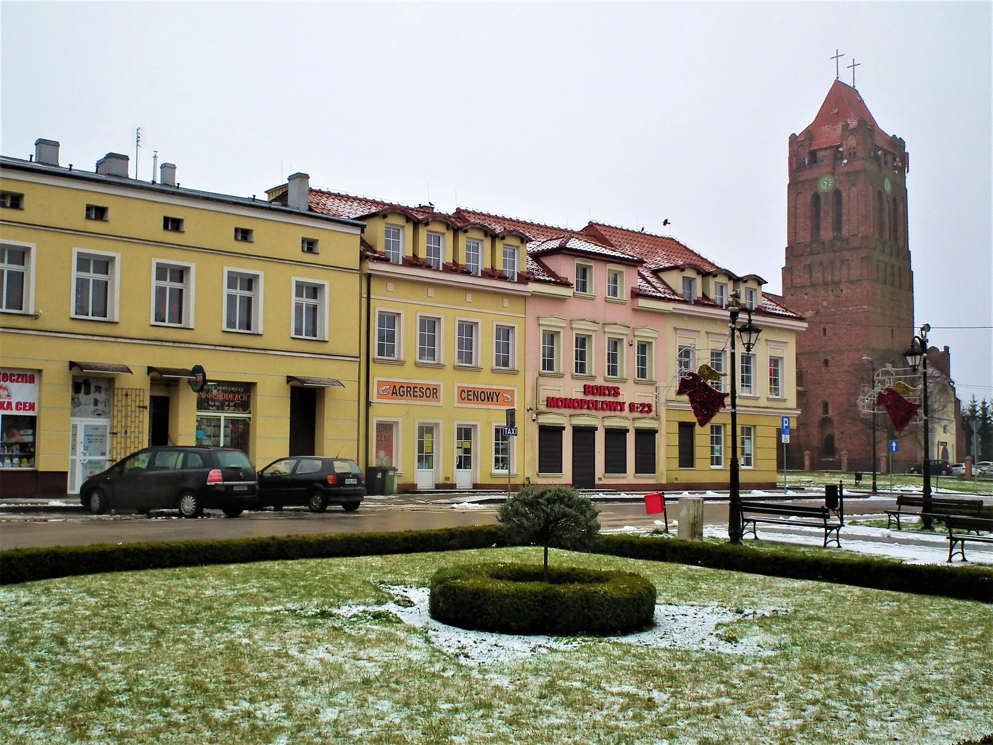 Photo showing: Rynek w Prabutach.