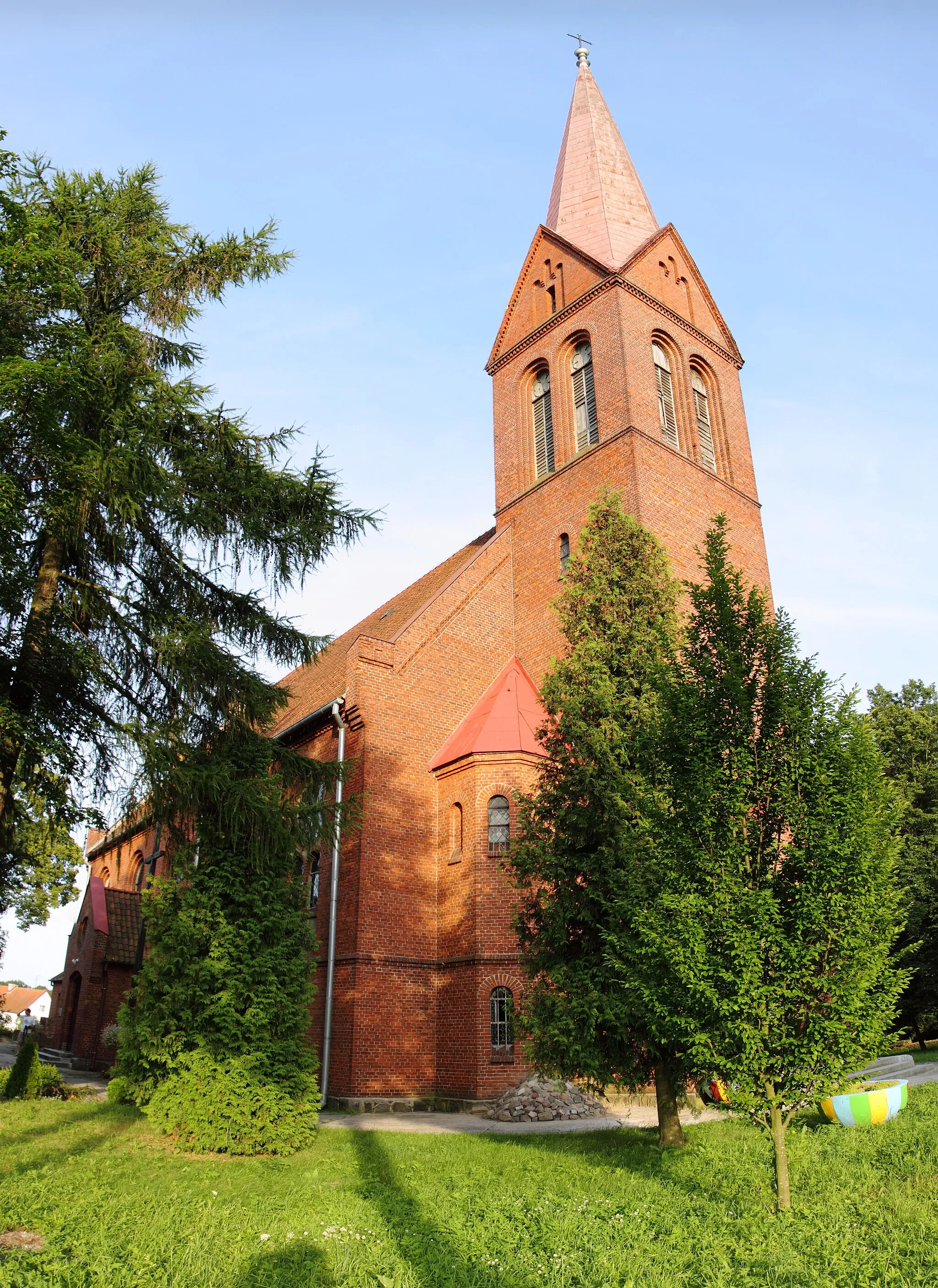Photo showing: Saint Nicholas church in Pogrodzie