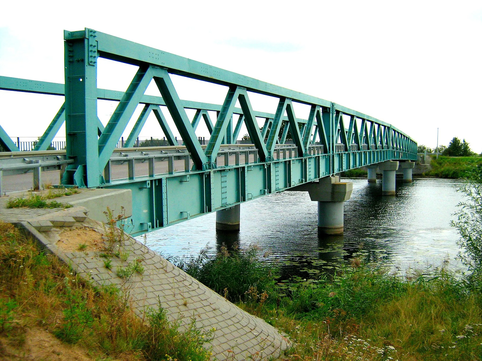 Photo showing: Most przez Nogat w Kępkach