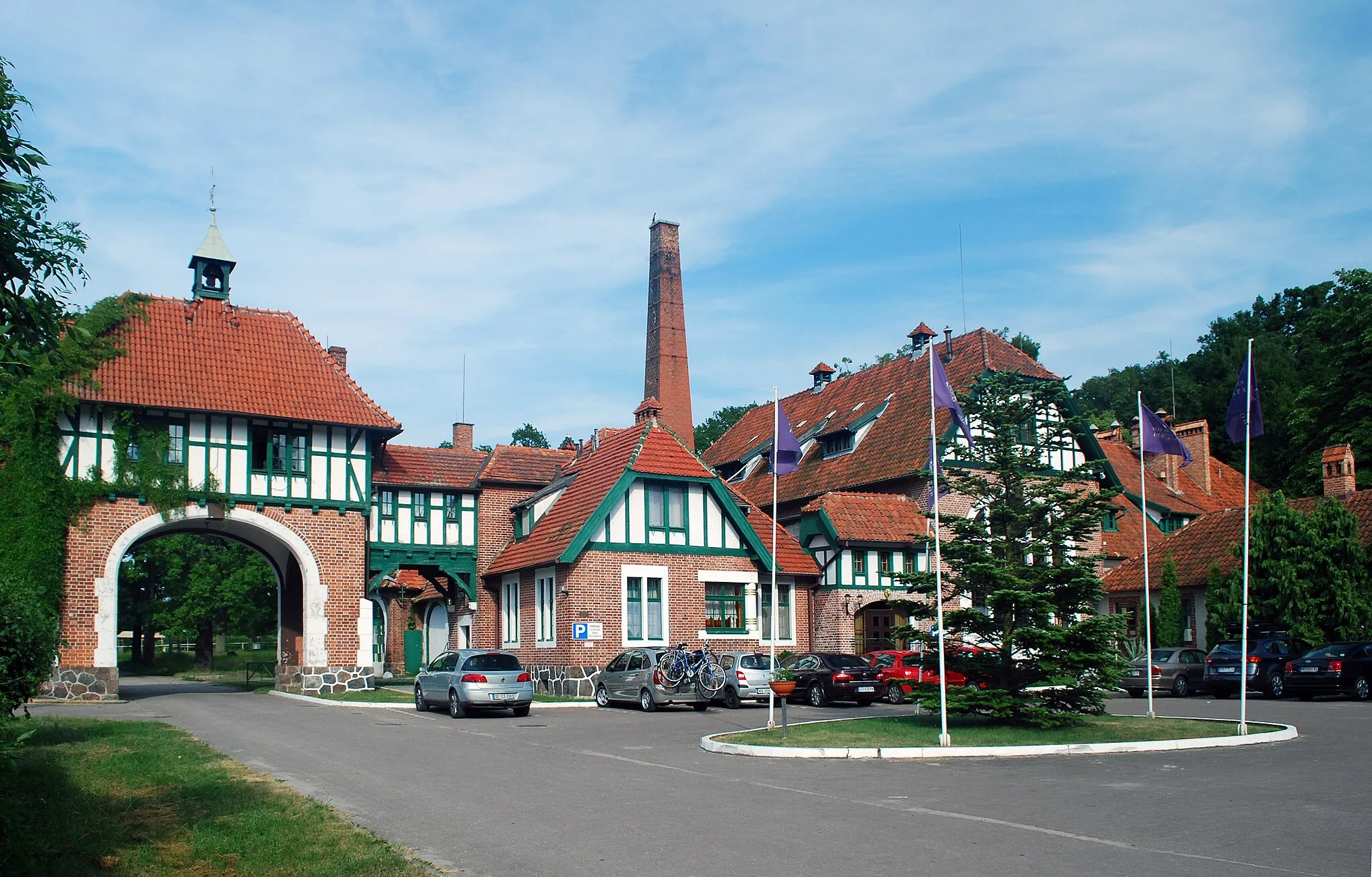 Photo showing: Dawne zakłady Birknera w Kadynach (obecnie hotel).