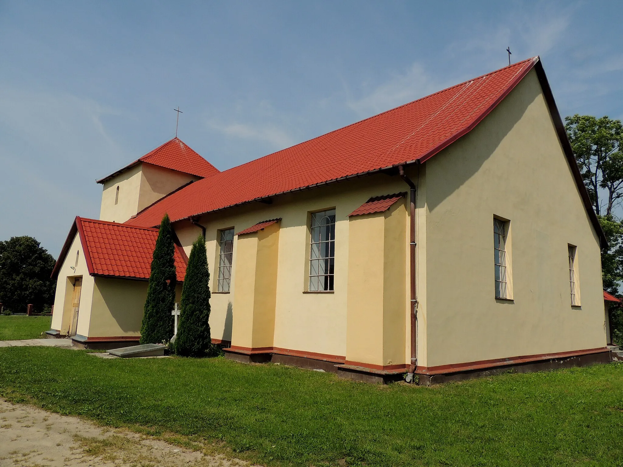 Photo showing: Gronowo - kościół parafialny pw. Błogosławionej Reginy Protmann