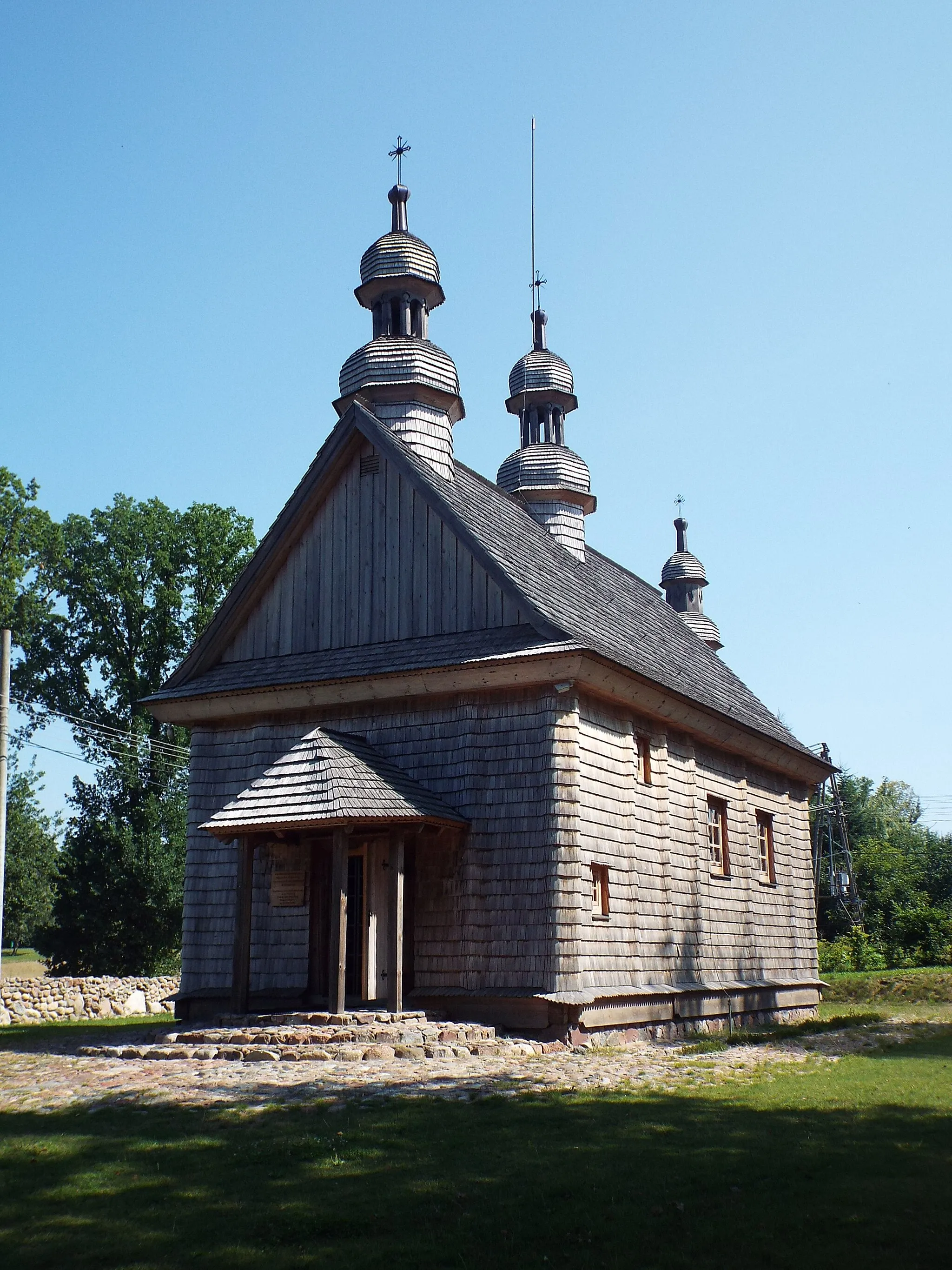 Photo showing: Godkowo - cerkiew greckokatolicka pw. Opieki Matki Bożej.