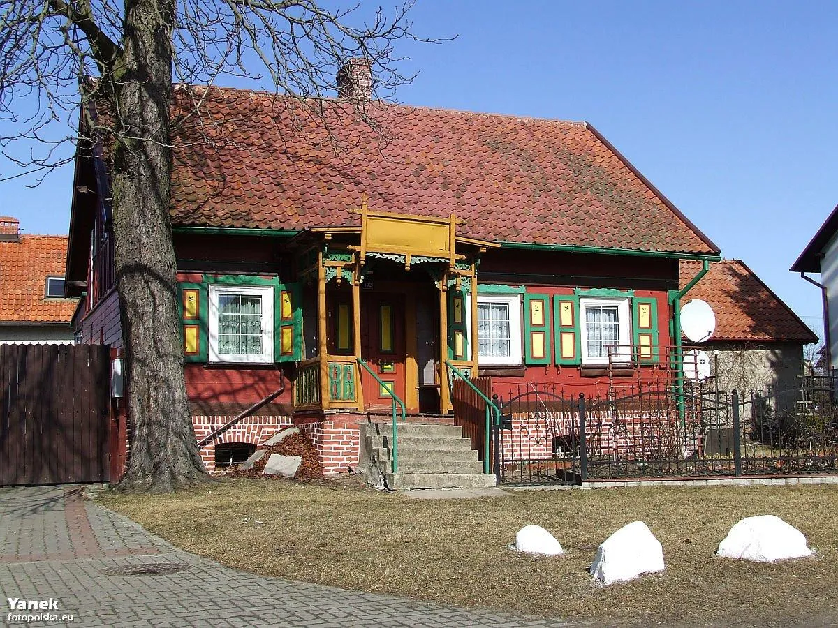 Photo showing: Dom nr 132 w Drewnicy