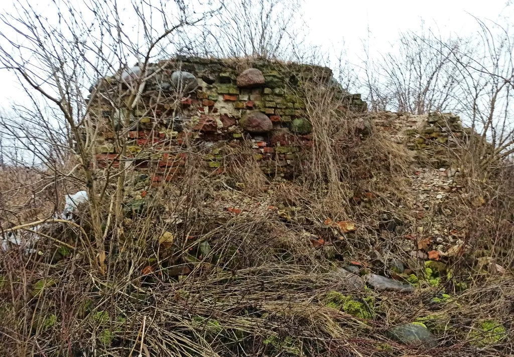 Photo showing: Bielnik Ellerwald  ruiny kościoła i cmentarza ewangelickiego , zdjęcie 2020