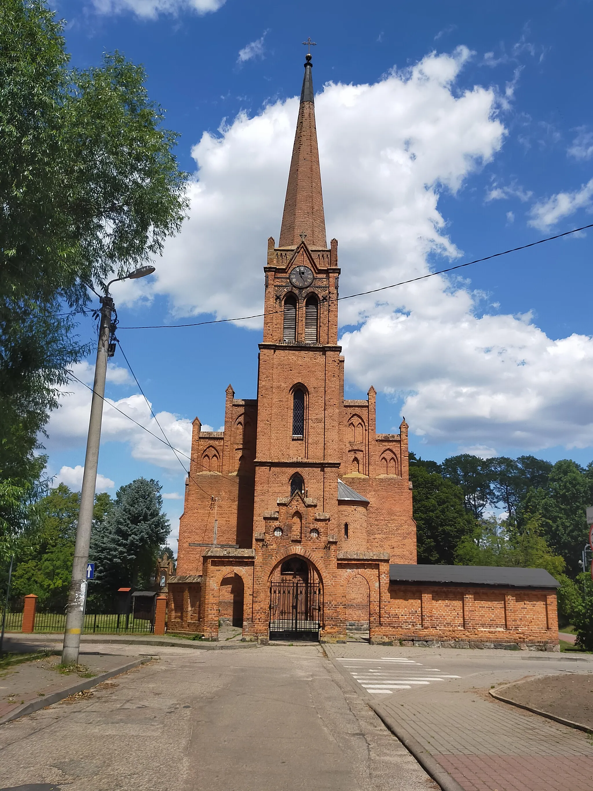 Photo showing: Kościół św. Jana Nepomucena w Wielbarku