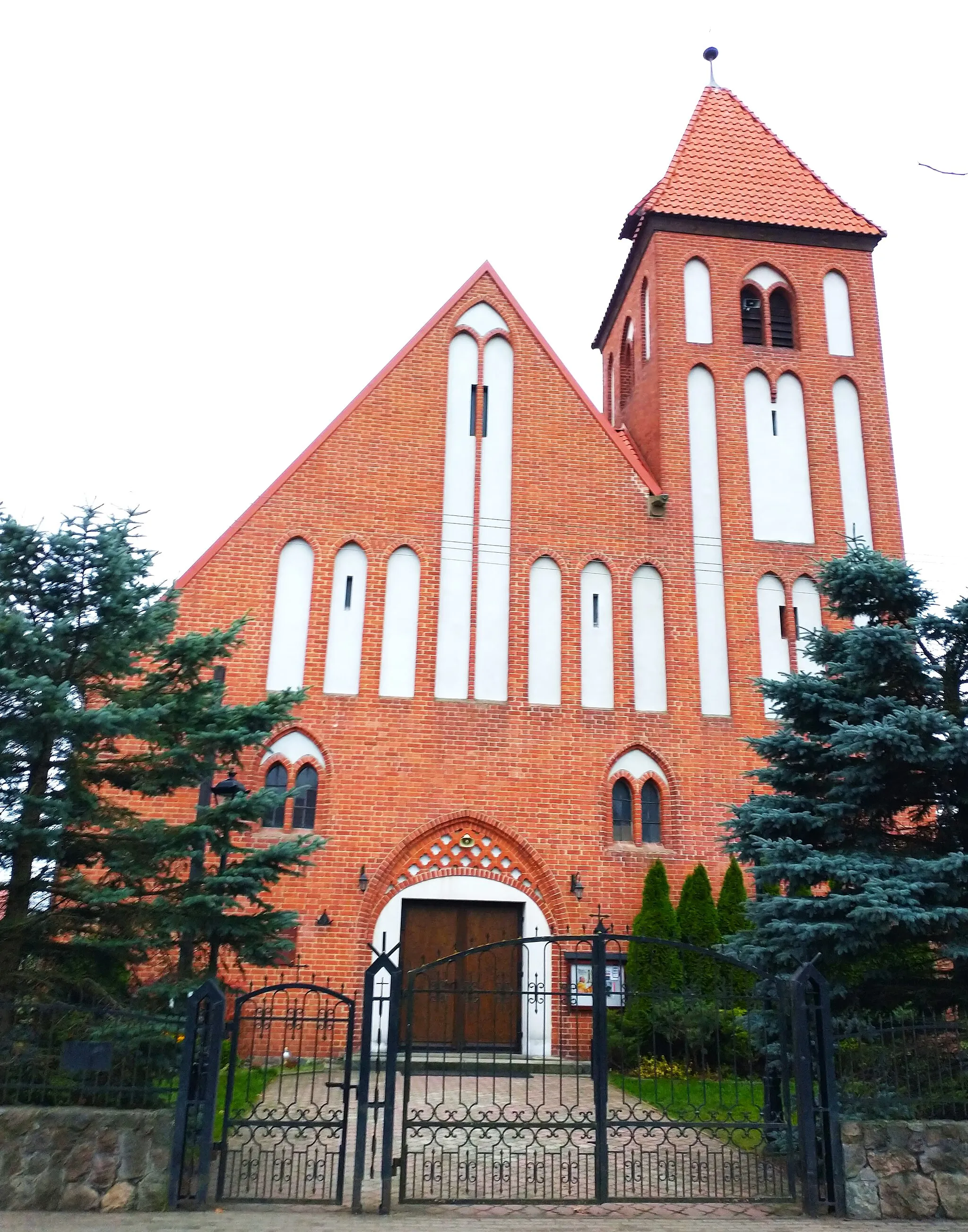 Photo showing: Kościół Matki Bożej Częstochowskiej w Turośli.