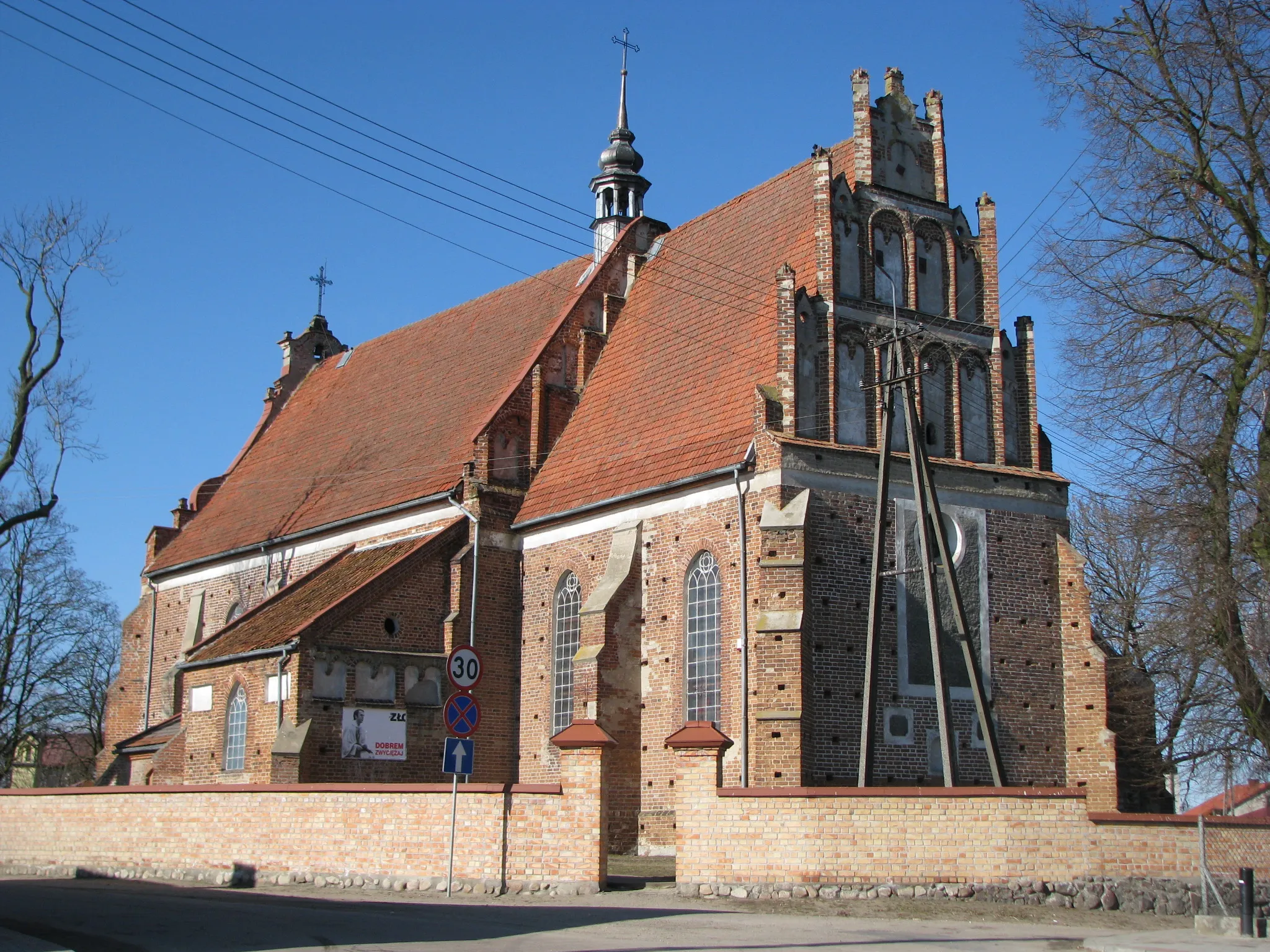 Photo showing: Gotycki kościół w Szreńsku