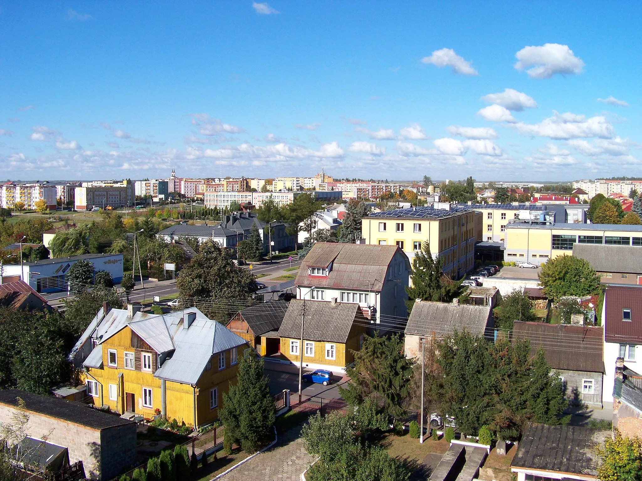 Photo showing: Kolno - widok z wieży strażackiej