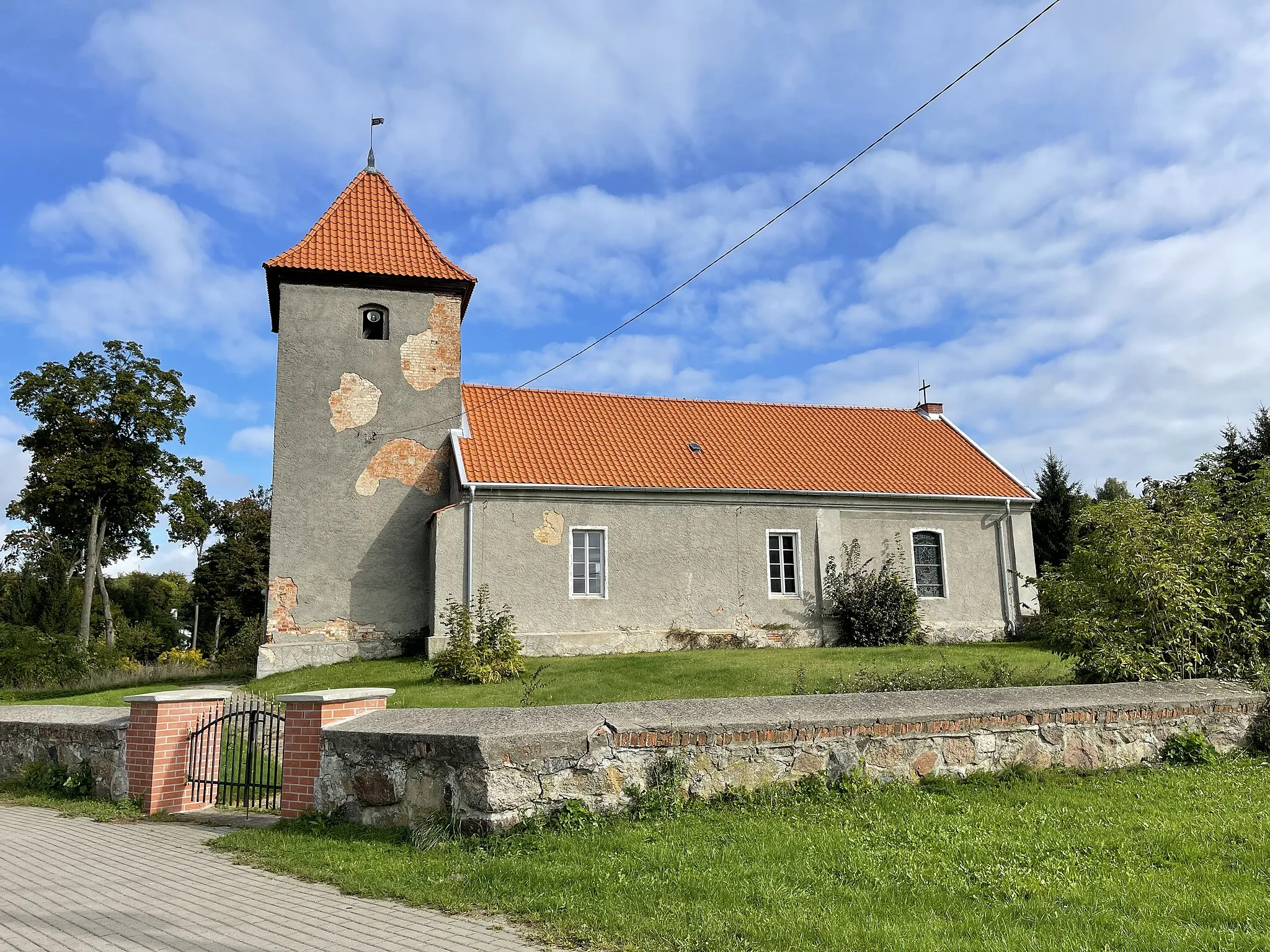 Photo showing: Kościół ewangelicki w Gierzwałdzie