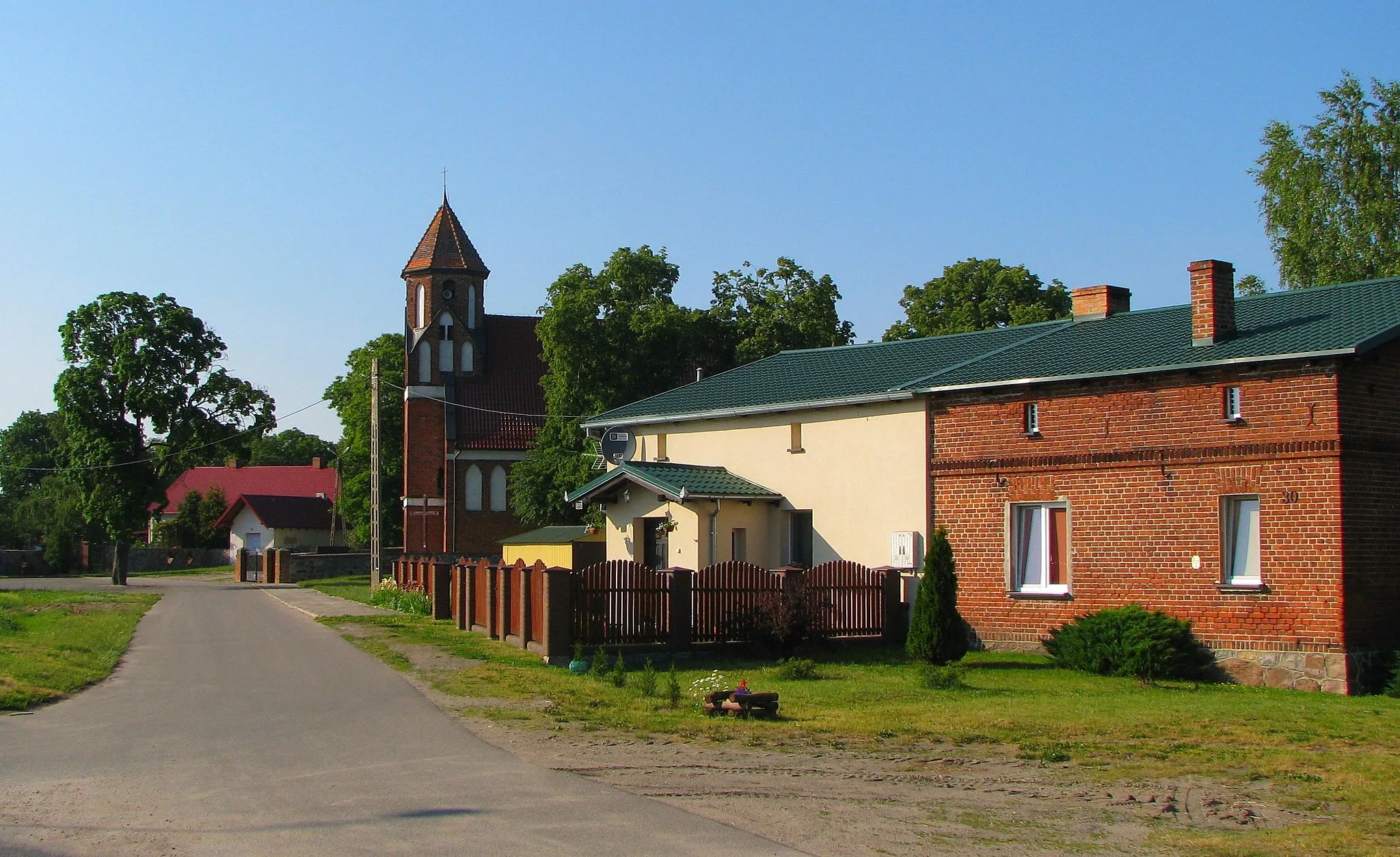 Photo showing: Ostrowite, gmina Biskupiec