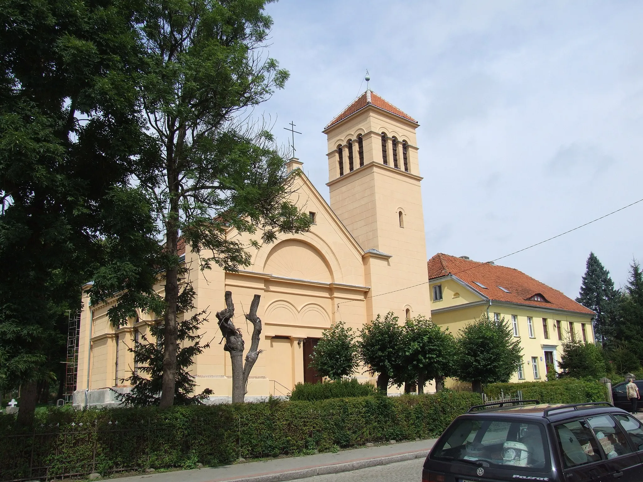 Photo showing: Kościół poewangelicki – ob. cerkiew wraz z cmentarzem przykościelnym
Orneta,	ul. Wojska Polskiego	10, Orneta (miasto)