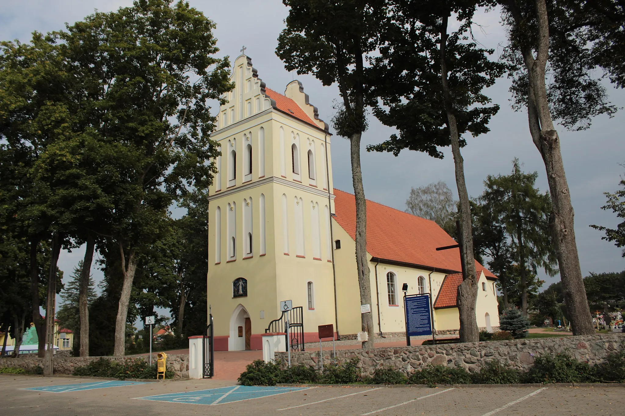 Photo showing: Kościół w Kruklankach