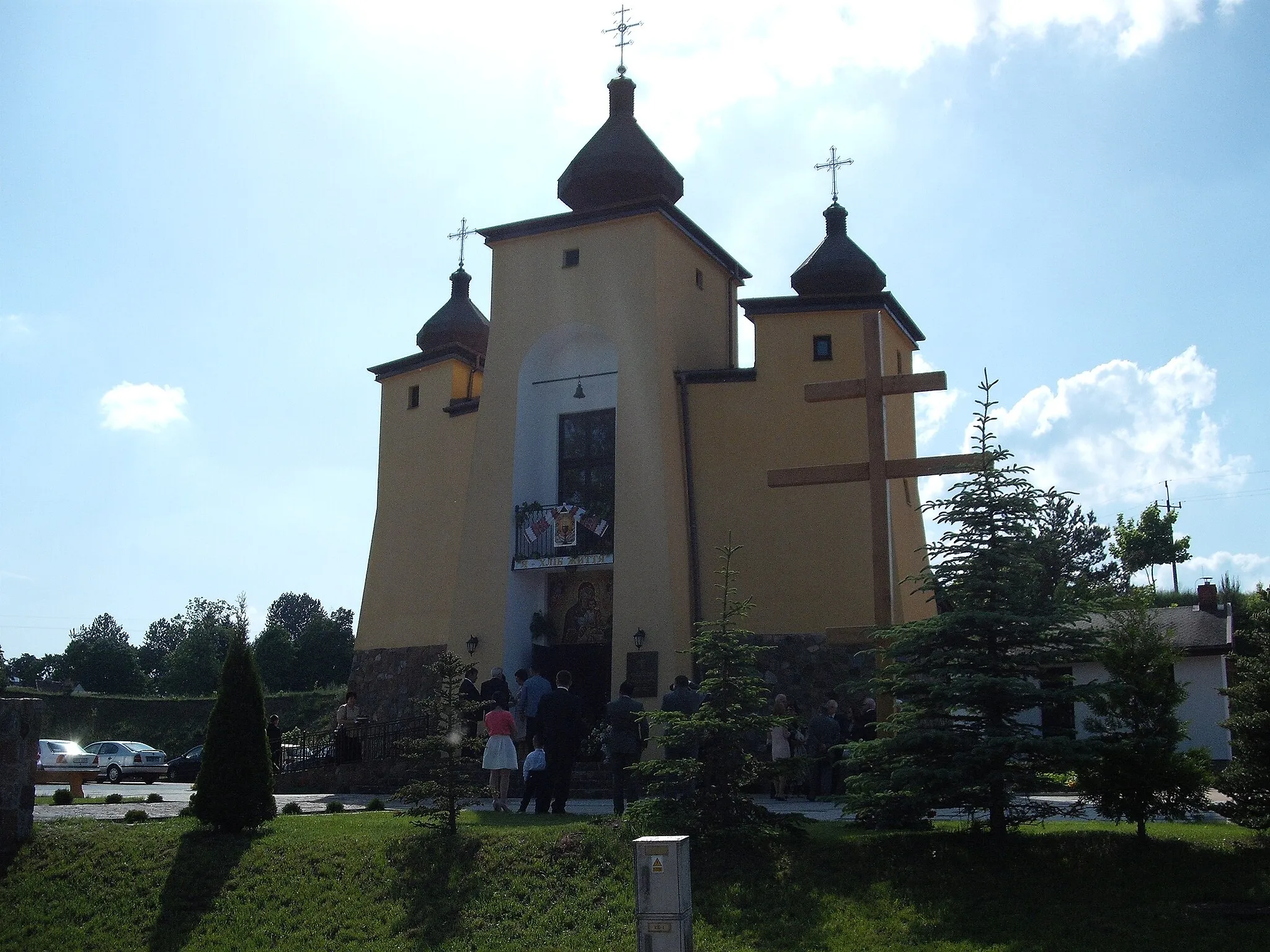 Photo showing: Cerkiew greckokatolicka w Kruklankach.
