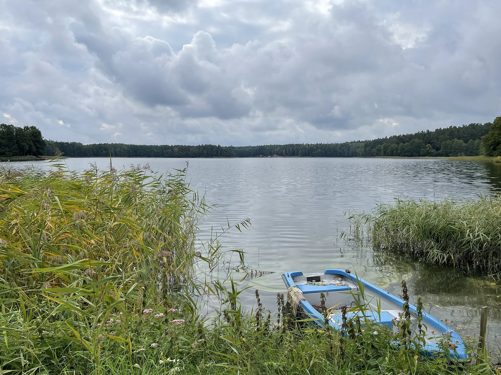 Photo showing: Jezioro Ruś w Rusi, powiat ostródzki