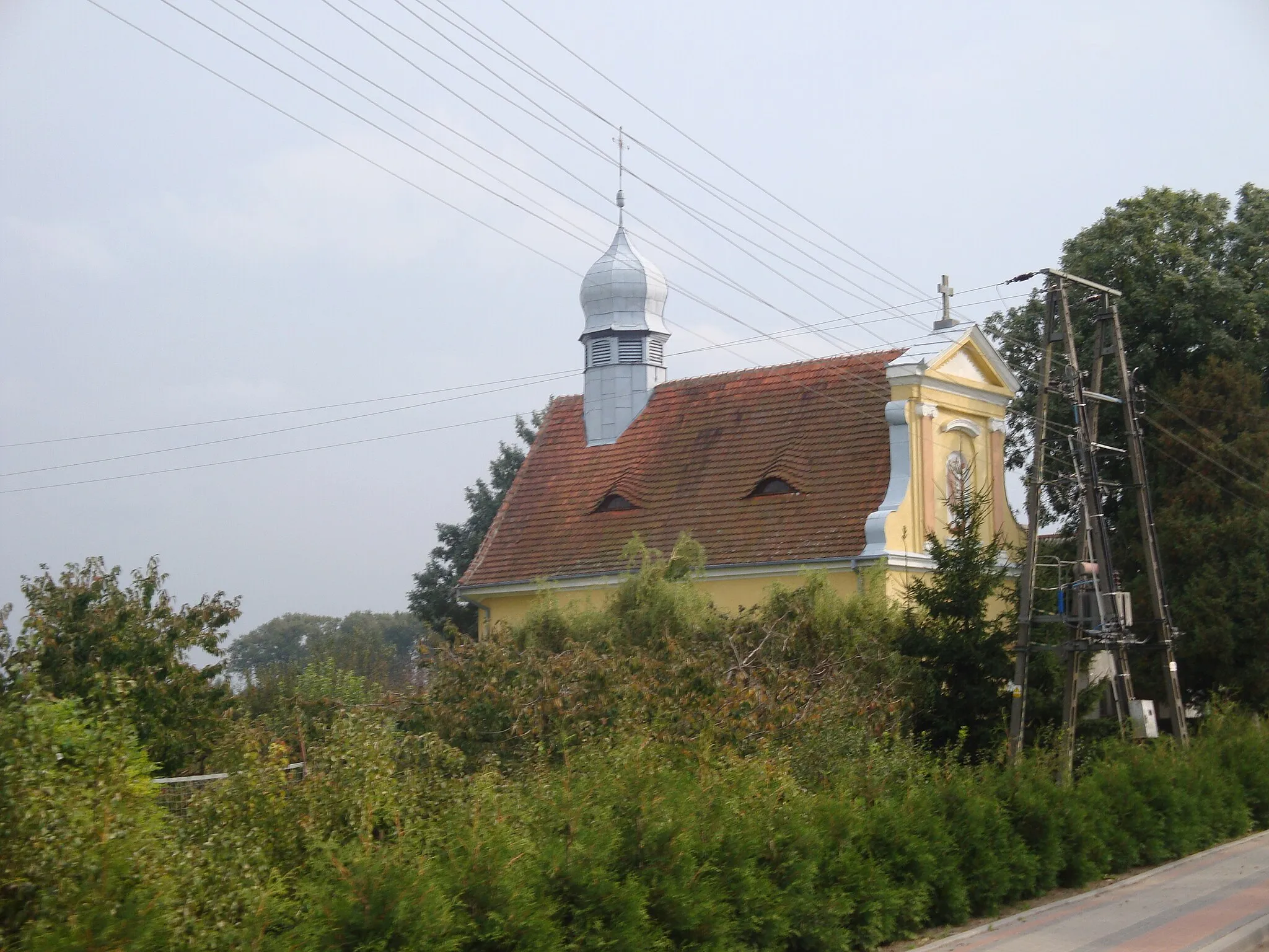Photo showing: Adalbert of Prague chapel in Nebrowo Wielkie, Poland.