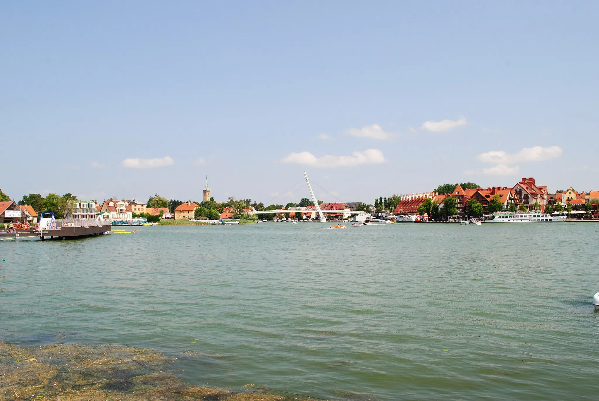 Photo showing: Mikołajki. Jezioro Mikołajskie