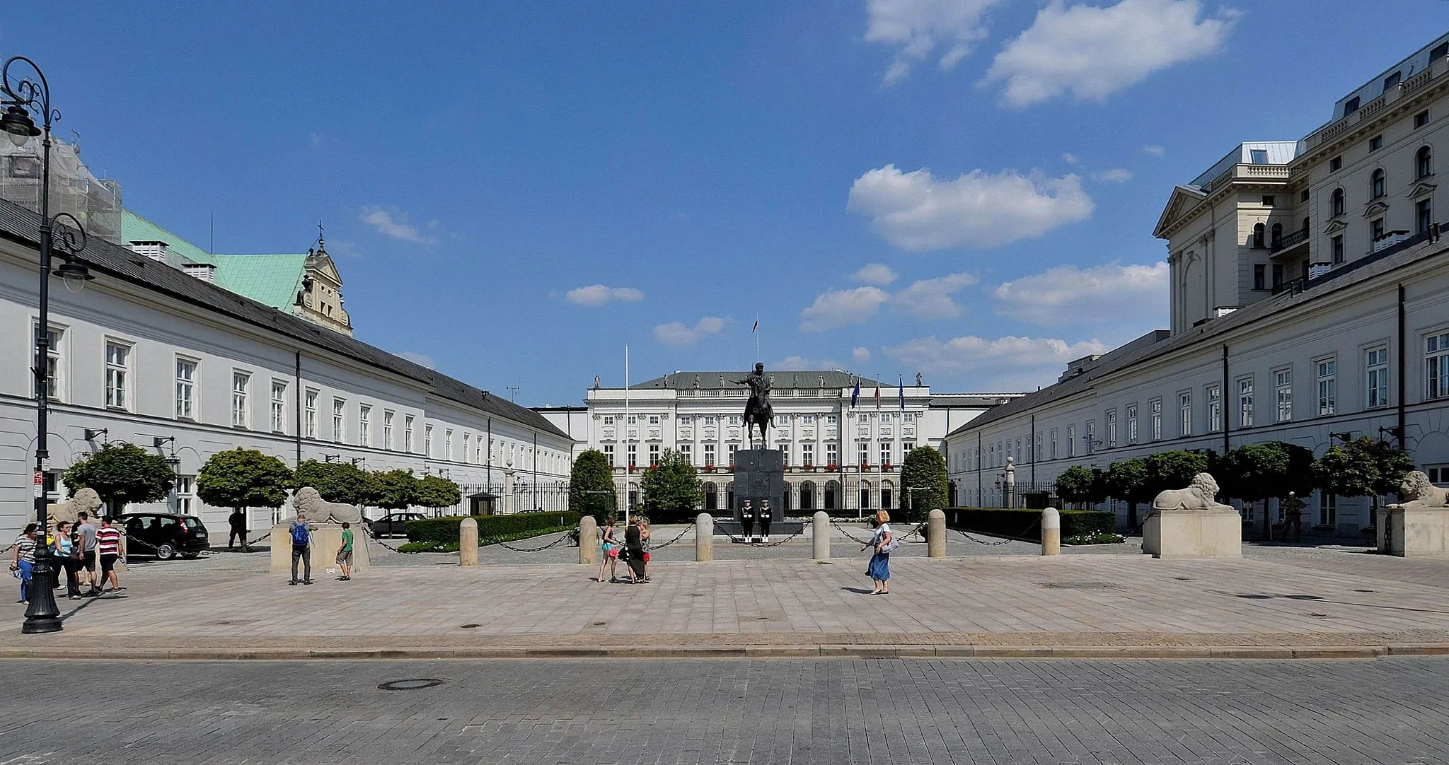 Photo showing: Presidential Palace in Warsaw