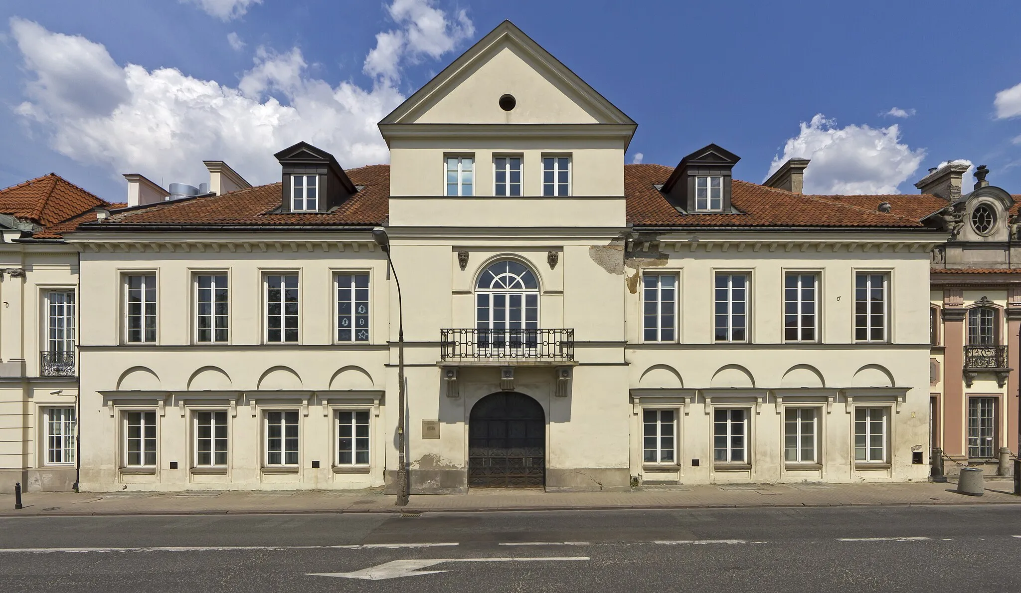 Photo showing: Szaniawski Palace in Warsaw (Poland)