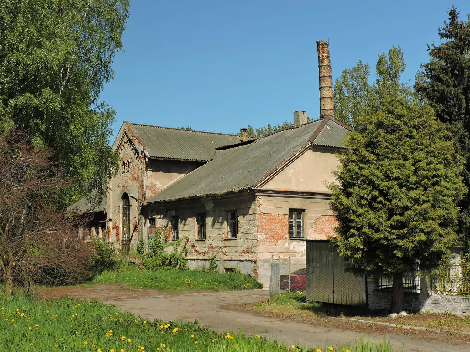 Photo showing: Stara Wieś, gorzelnia