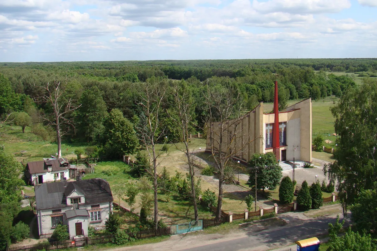 Photo showing: Górki Kampinoskie - widok ponad lasem