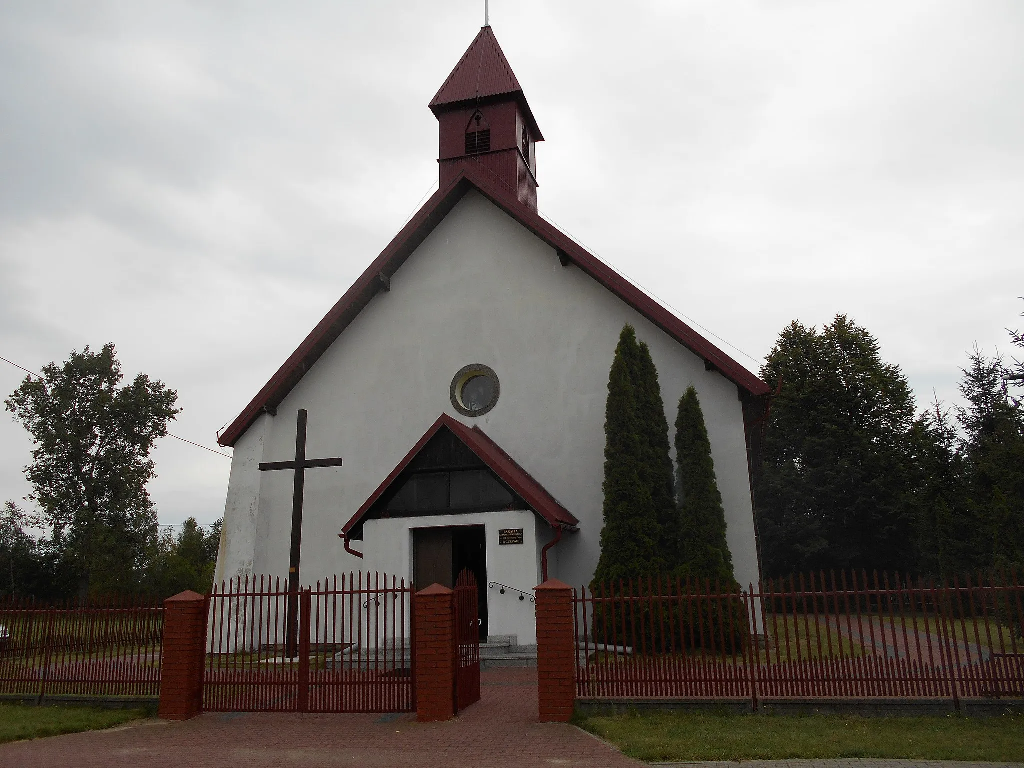 Photo showing: Kościół w Guzewie, powiat Mrozy