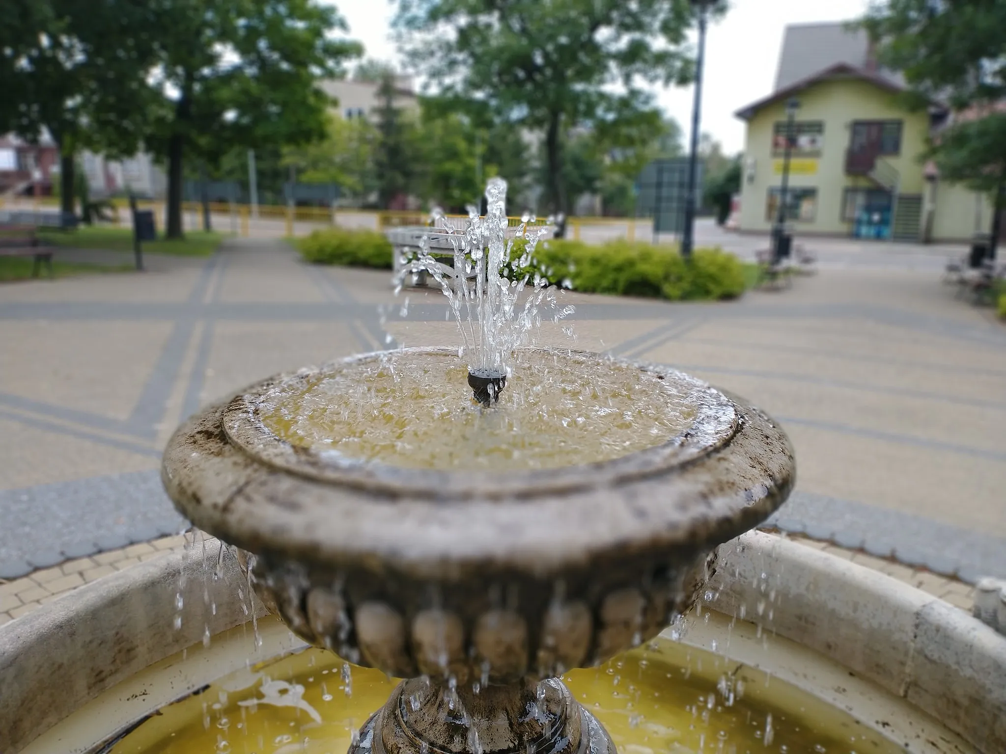 Photo showing: Rynek w Mokobodach.