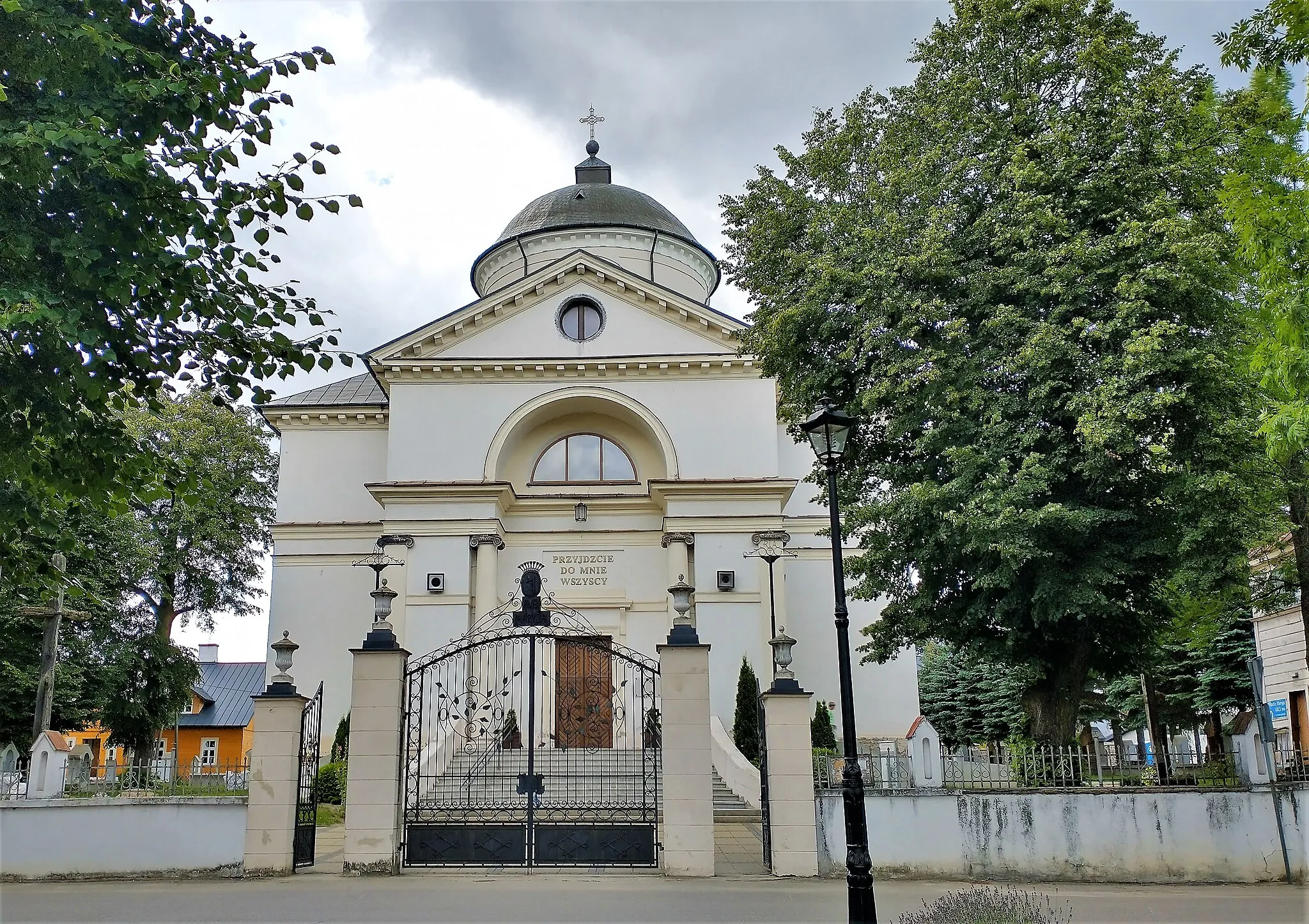 Photo showing: Kościół św. Jadwigi w Mokobodach.