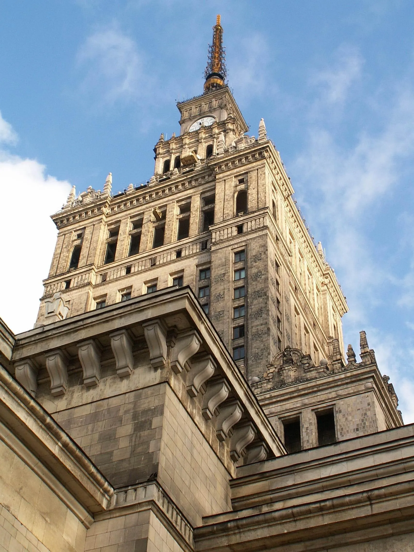 Photo showing: Dobrego Roku, pajacu!

)
Palace of Culture and Science