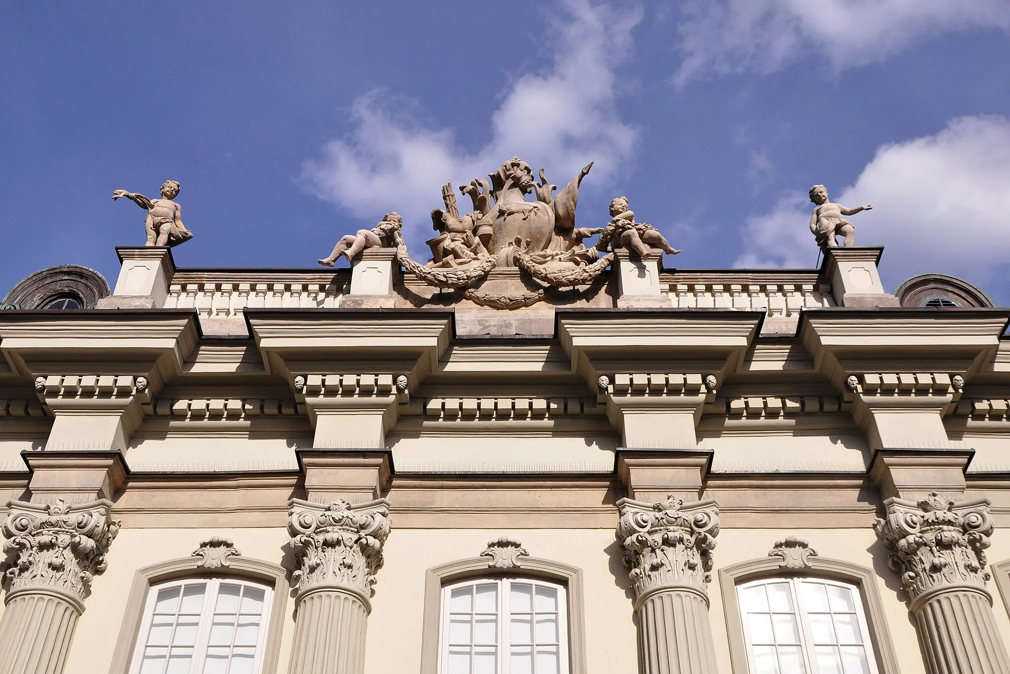 Photo showing: Warschau, Palast unter dem Blechdach