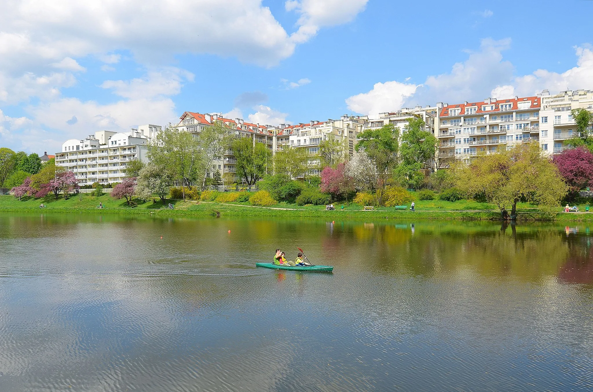 Photo showing: Jeziorko Kamionkowskie w Warszawie