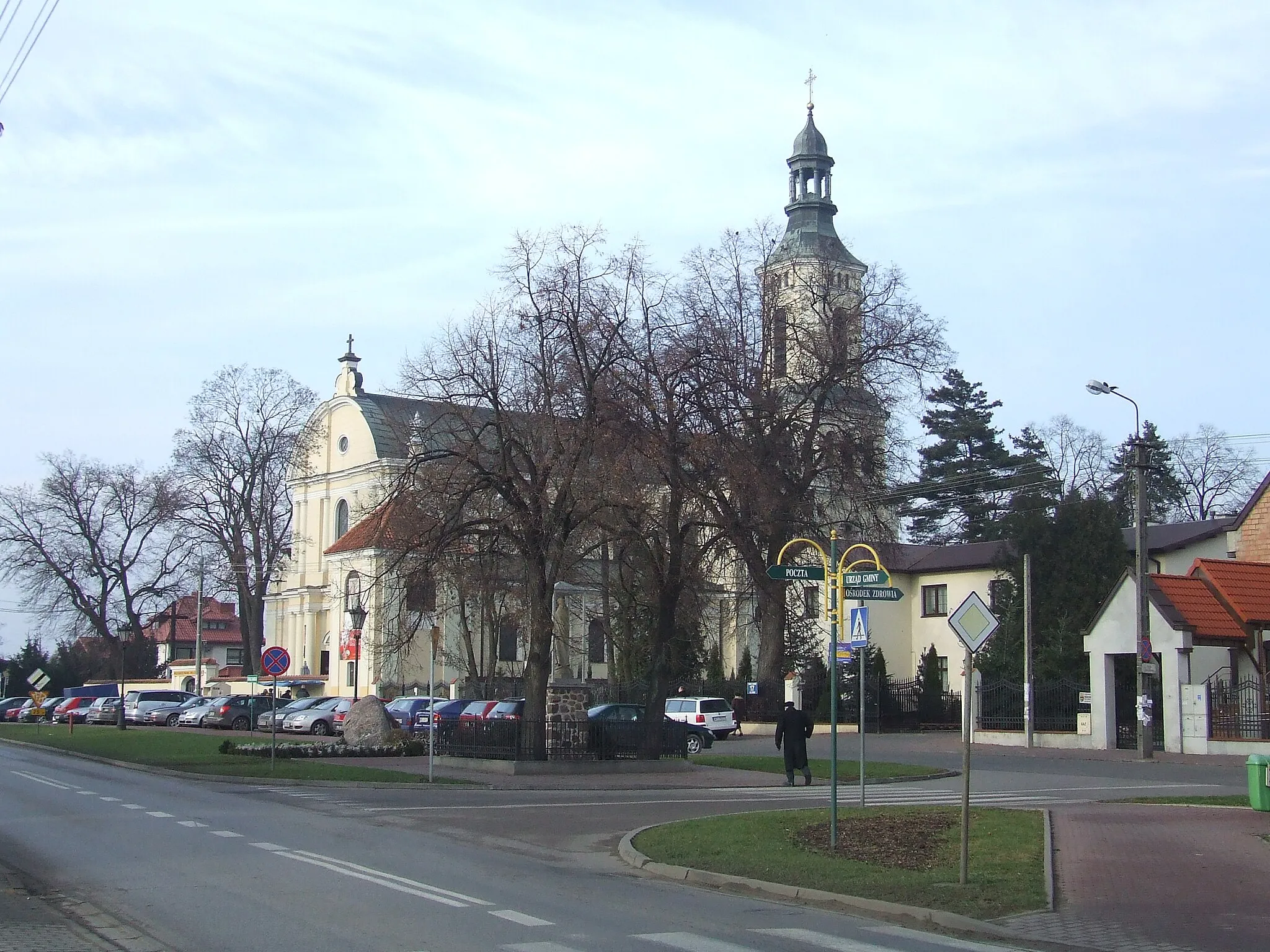 Photo showing: church in Stare Babice, Poland