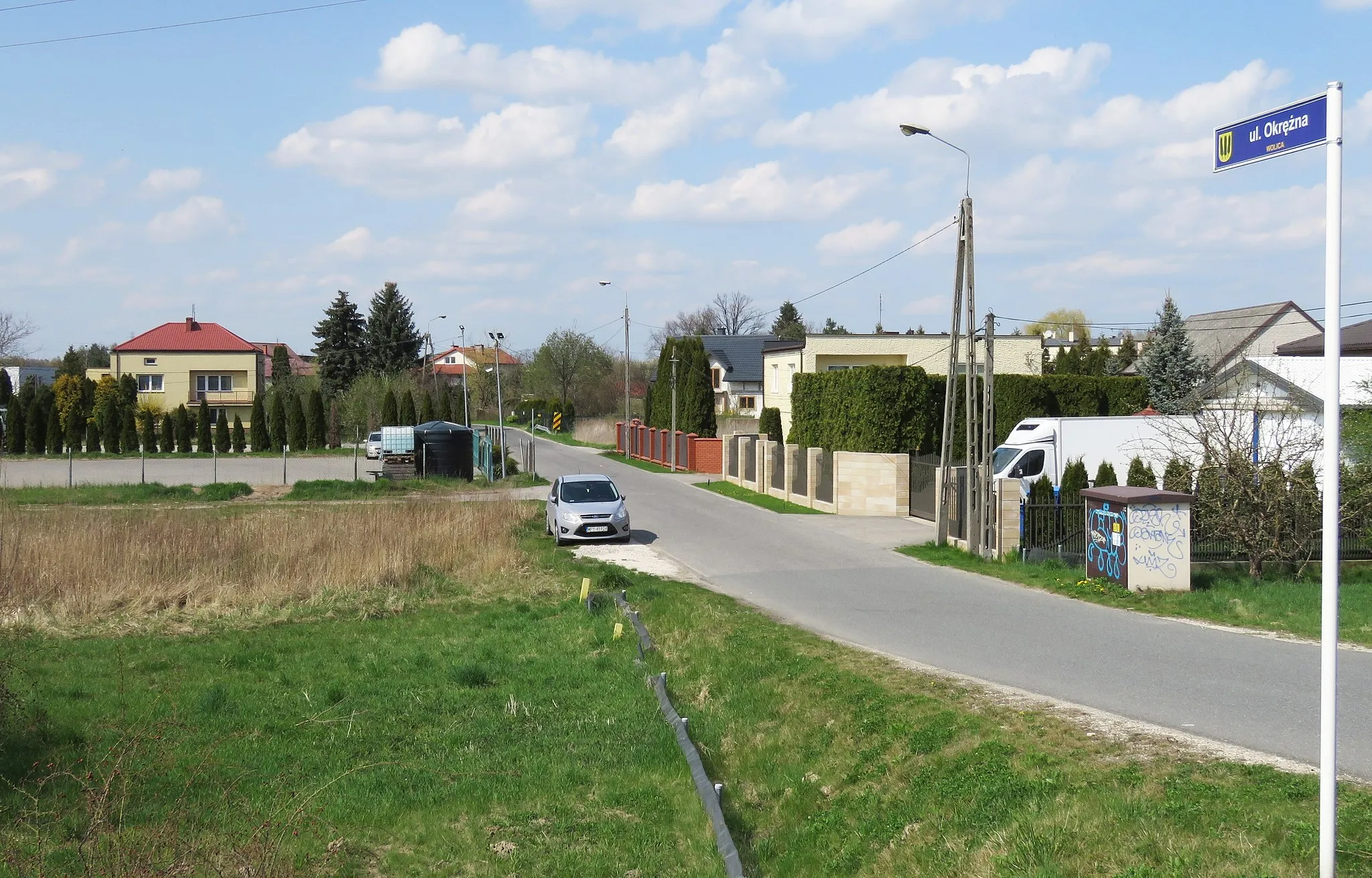 Photo showing: Wolica, ulica Okrężna
