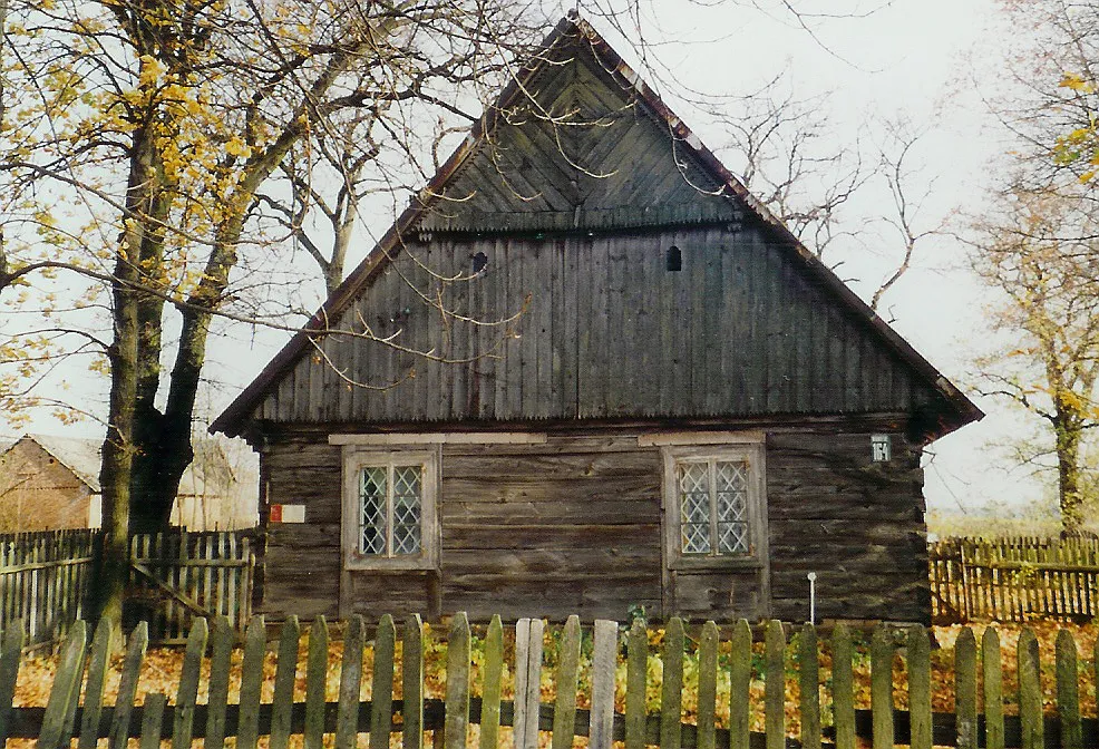 Photo showing: The White Kurpie house in Obryte