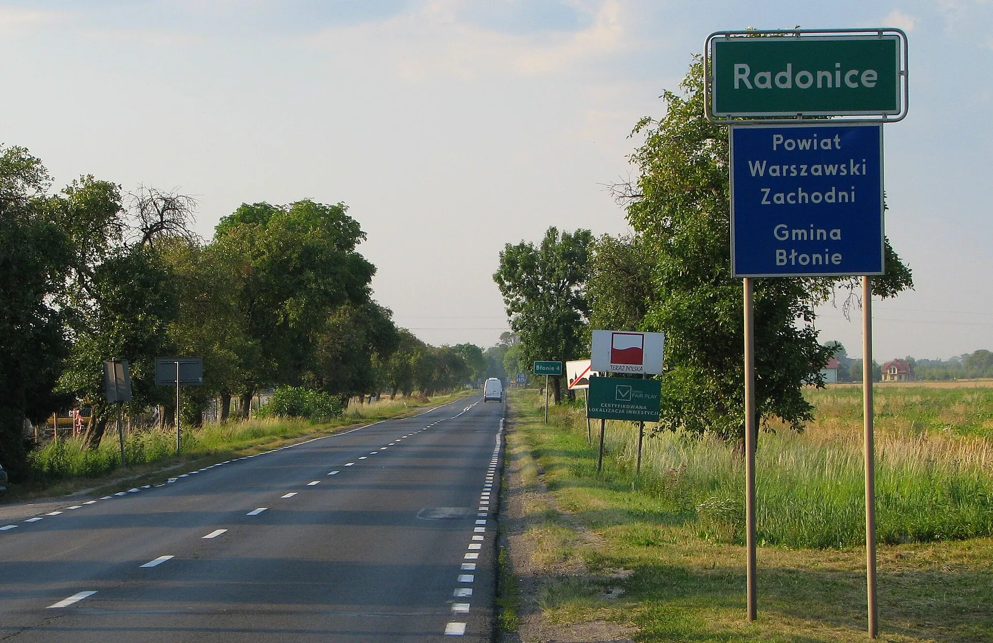 Photo showing: Radonice, gmina Błonie