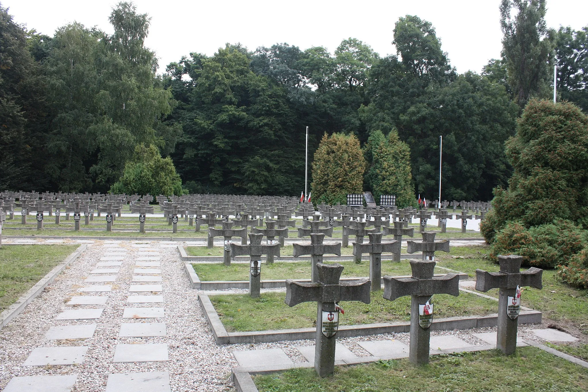 Photo showing: Cemetery from World War II, 1939 Ożarów Mazowiecki