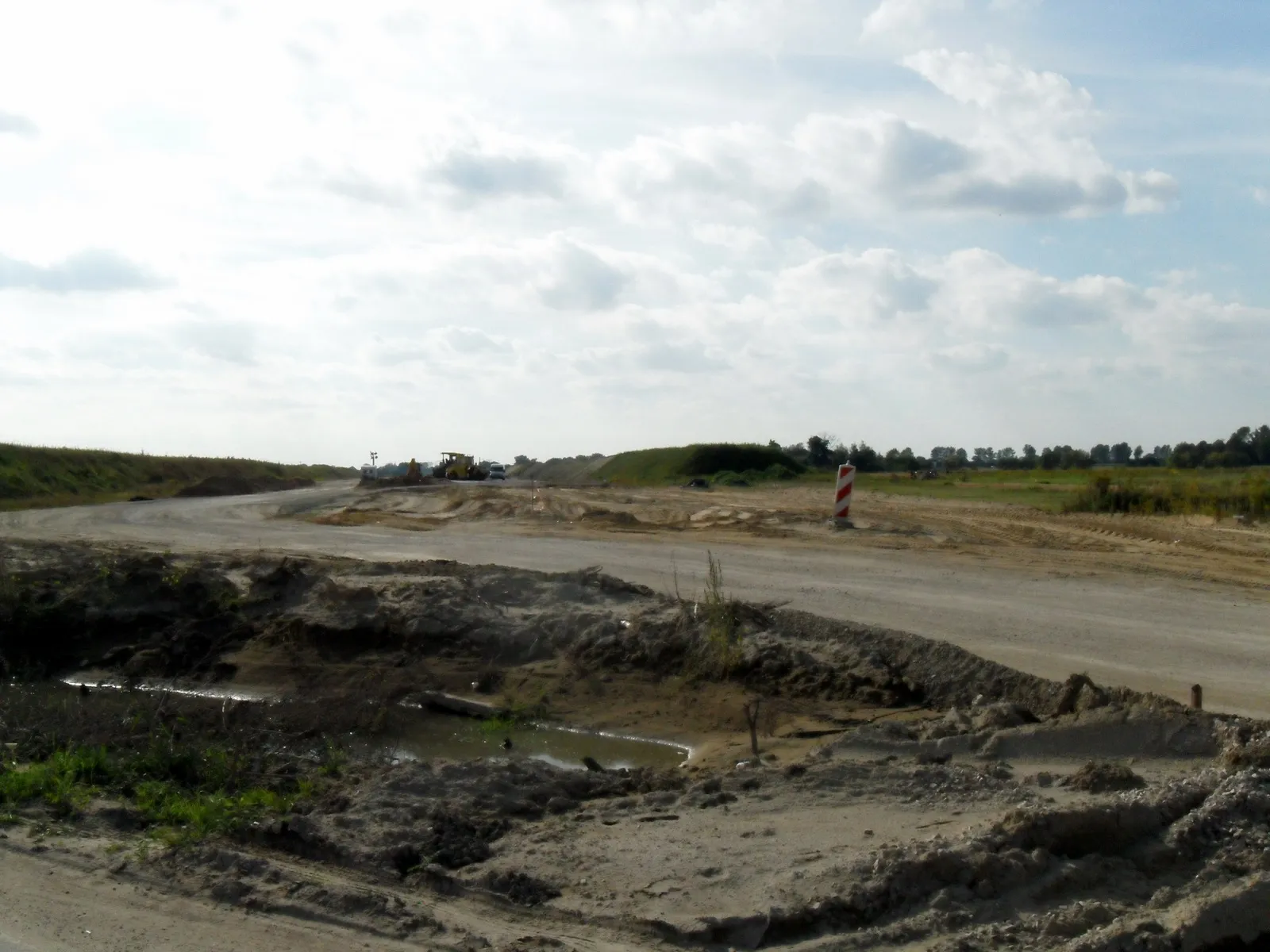 Photo showing: Budowa autostrady A2 w Kotowicach