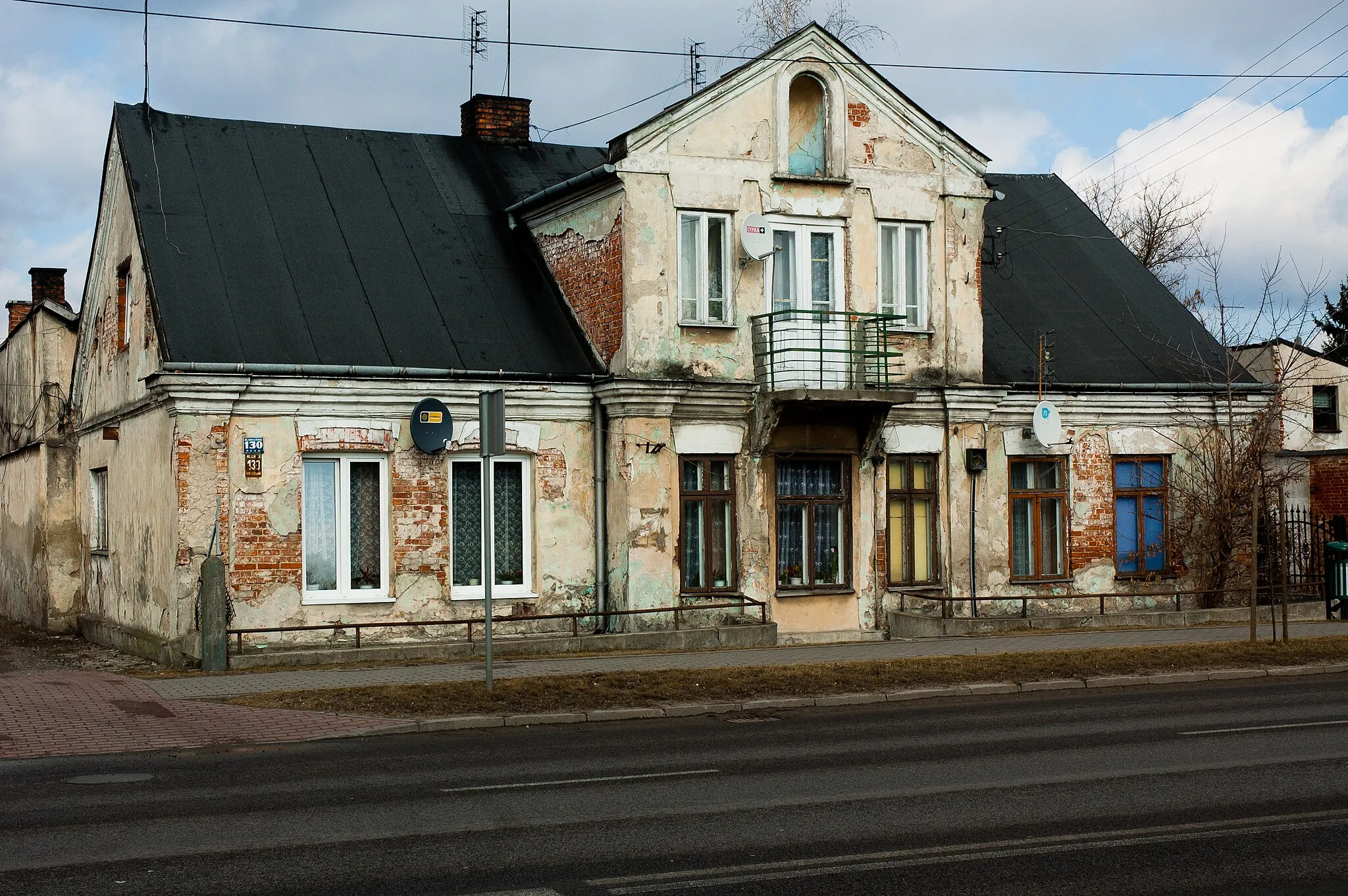 Photo showing: Budynek dawnego Urzędu Gminy Jabłonna