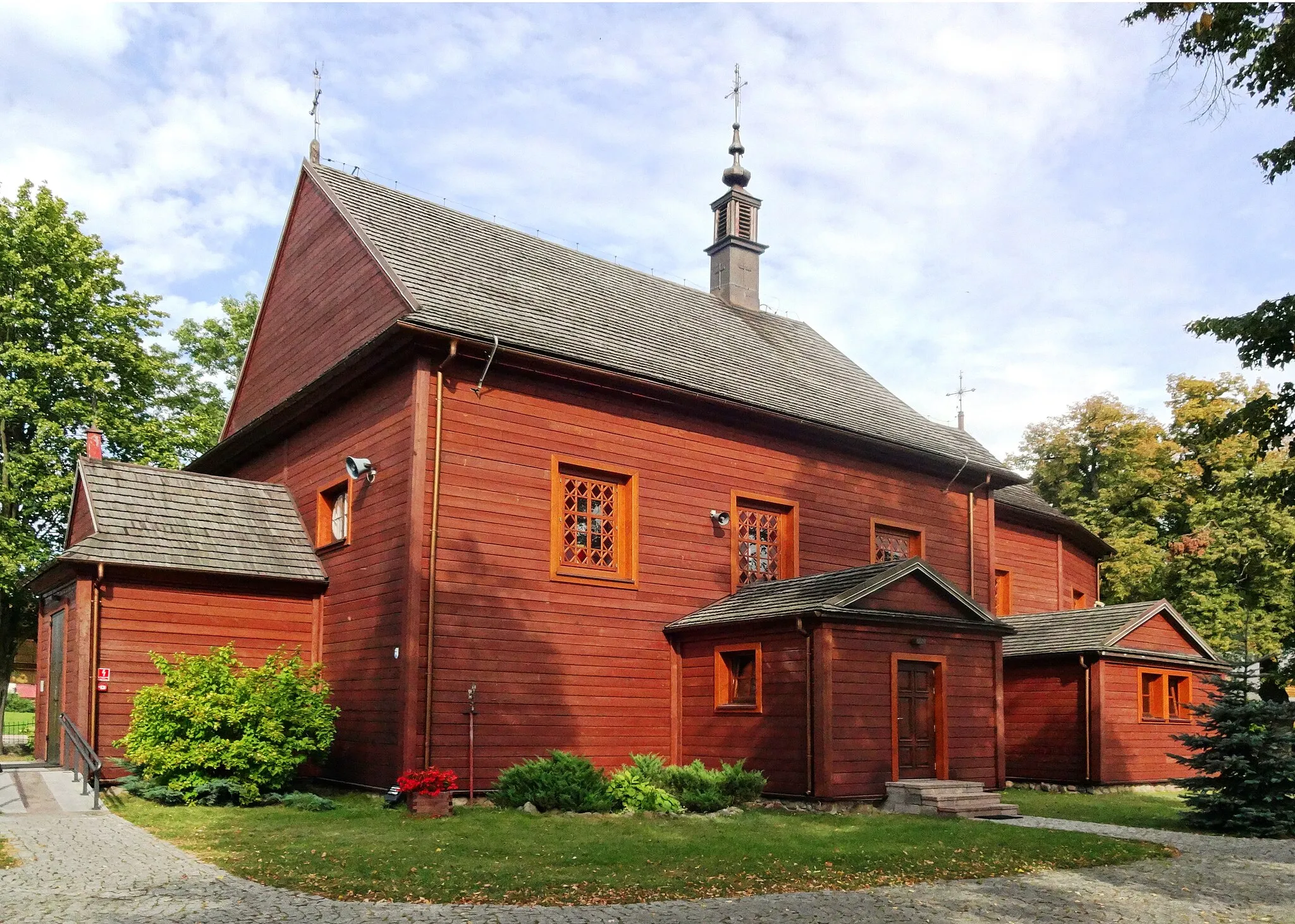 Photo showing: Kościół św. Wawrzyńca w Gliniance