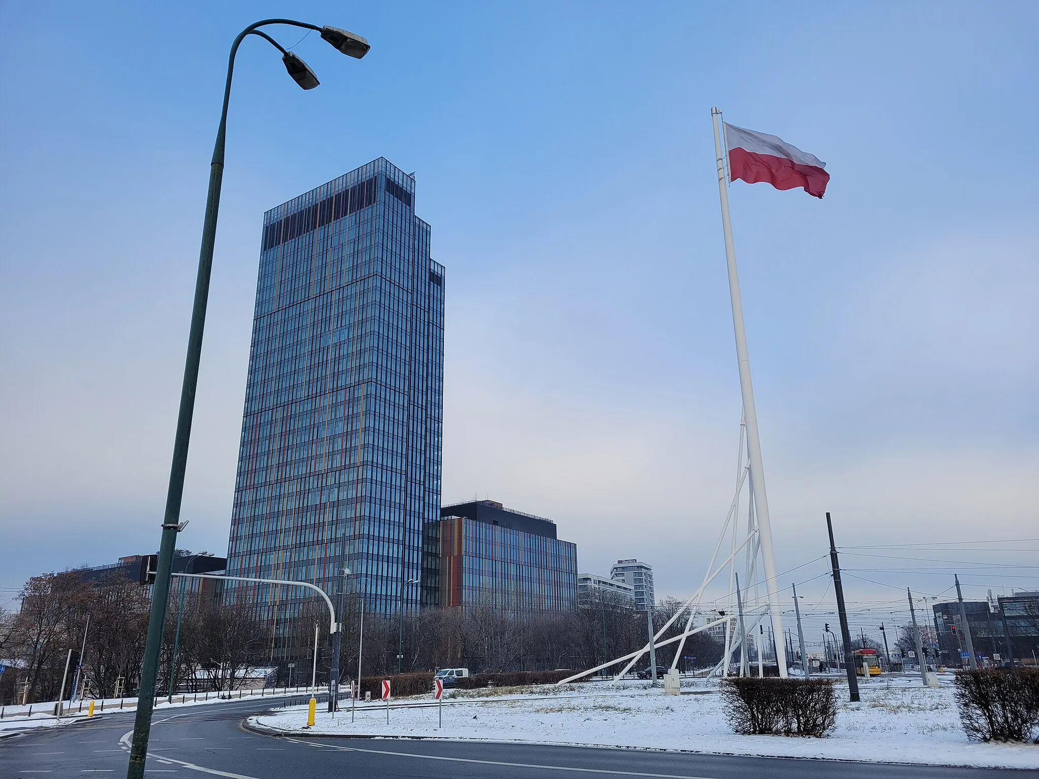 Photo showing: Forest, Rondo Babka, Warsaw