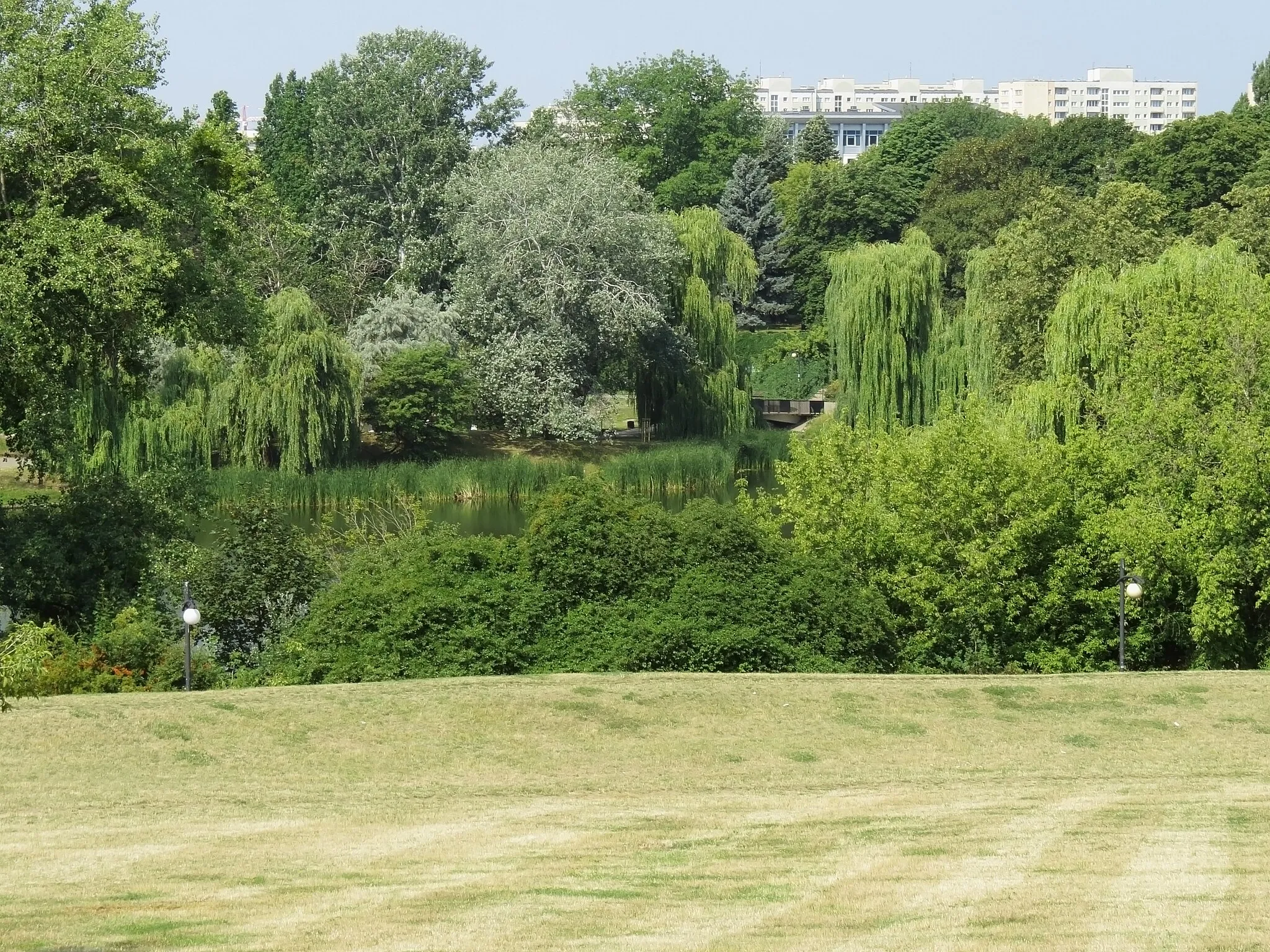 Photo showing: Moczydło Park in Warsaw