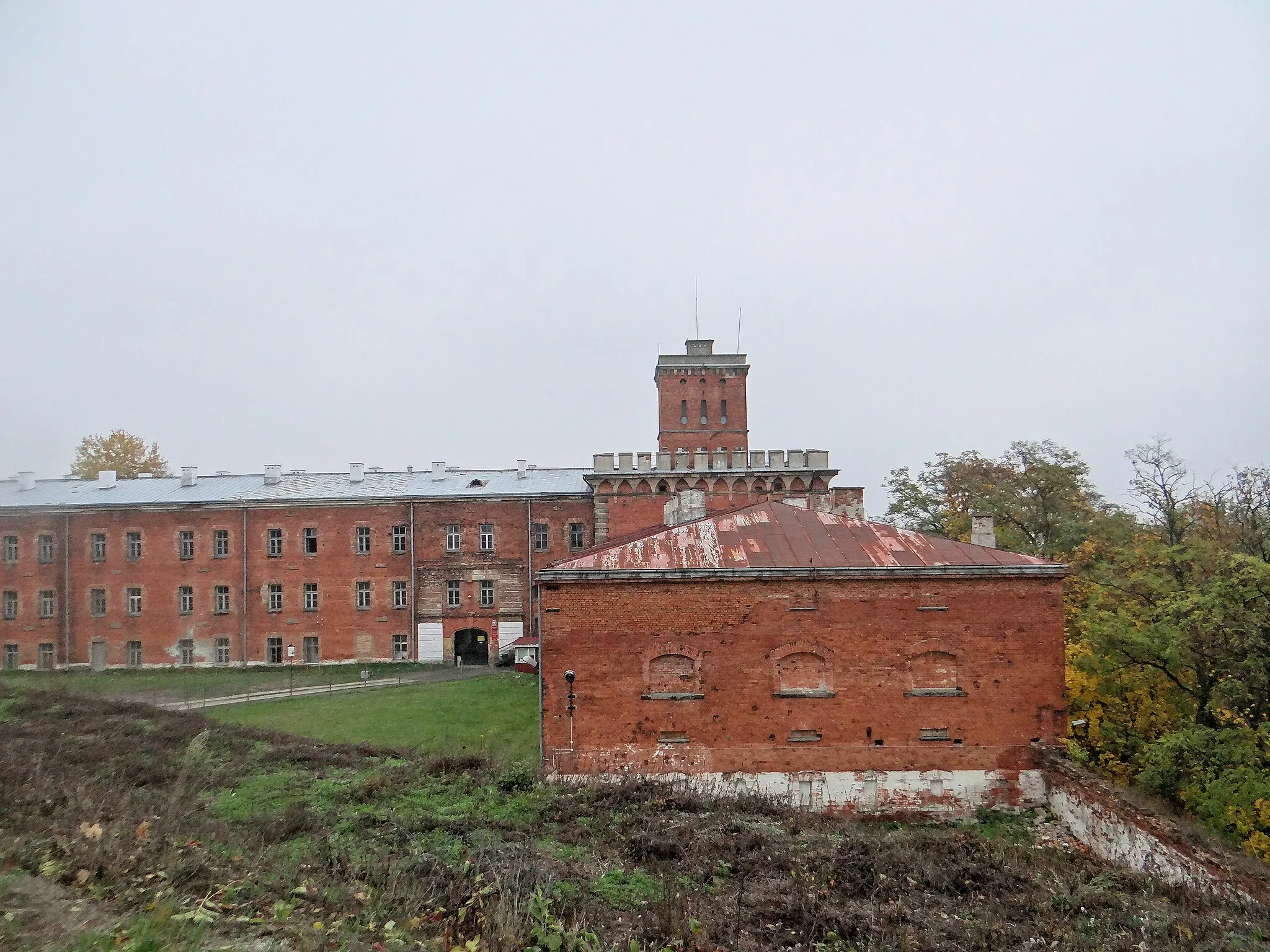 Photo showing: The Tatar Tower also known as The Red Tower in Modlin