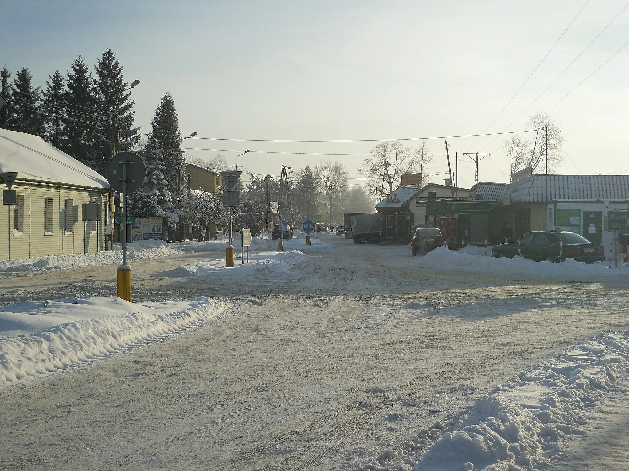 Photo showing: Halinów town centre