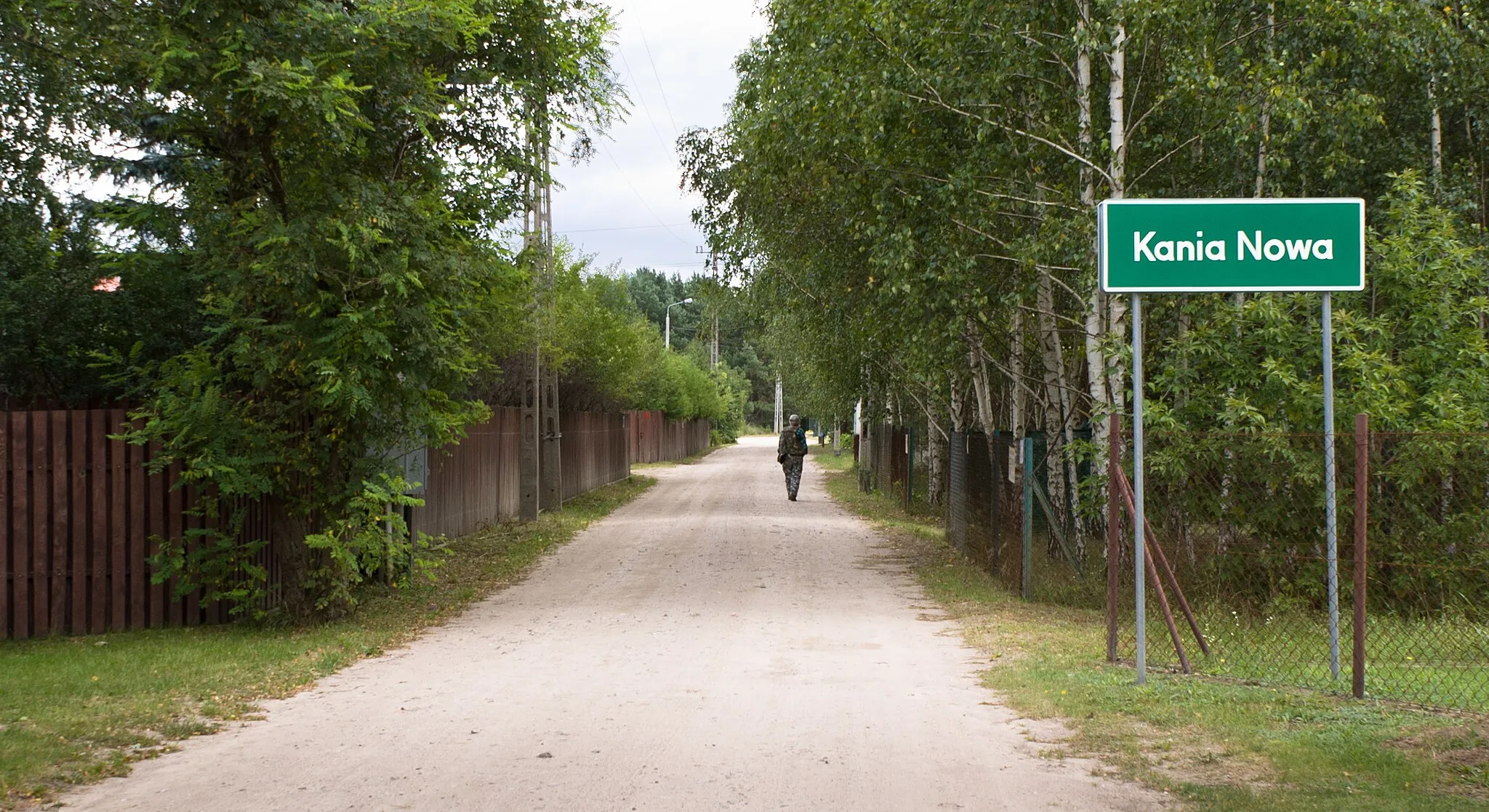 Photo showing: Kania Nowa, ul. Popowska