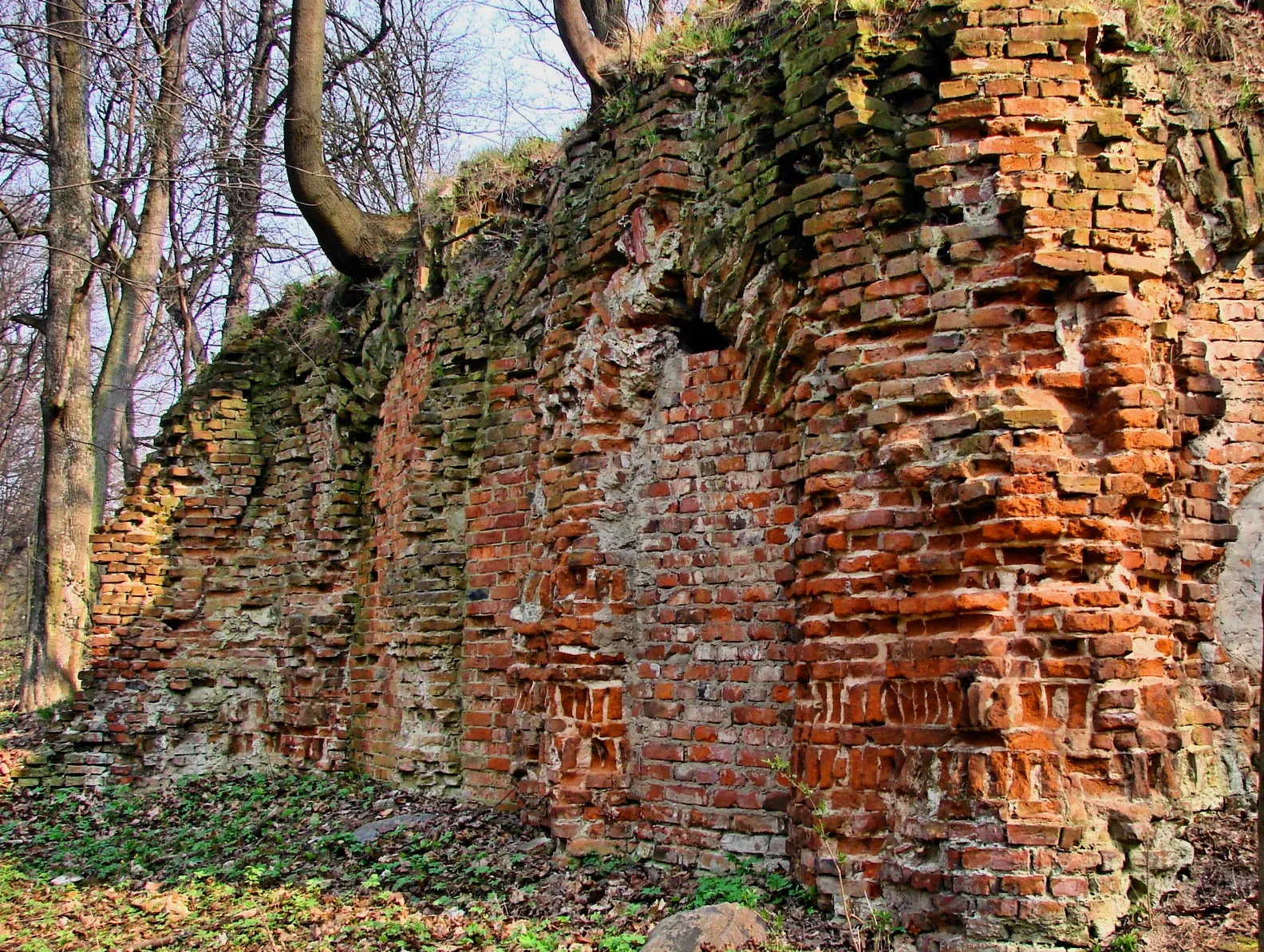 Photo showing: Jabłonna -  ruiny groty (Pustelnia)