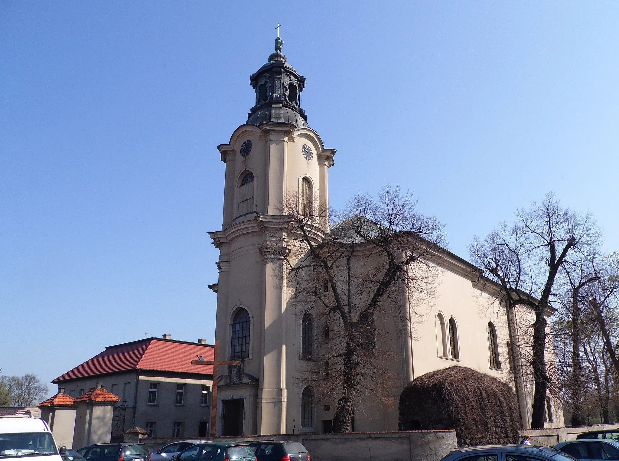 Photo showing: Church. St. Stanislaus years 1742 - 1749 (p. pd. - West.) Rydzyna / area. Leszno / province. Greater Poland / Poland