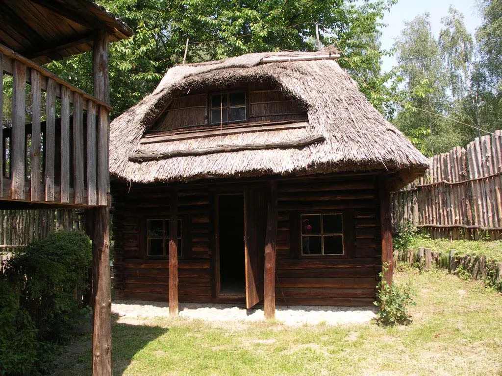 Photo showing: Skansen in Mrówki/Polen